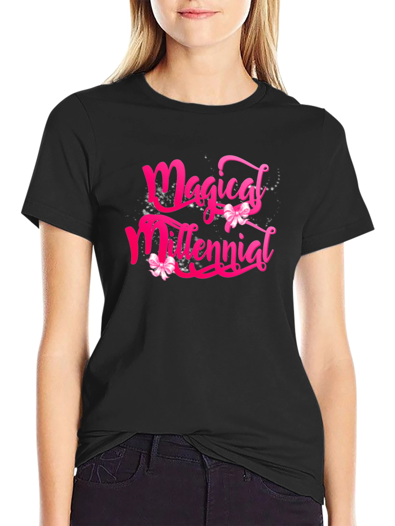 Magical Millennial Black T-Shirt