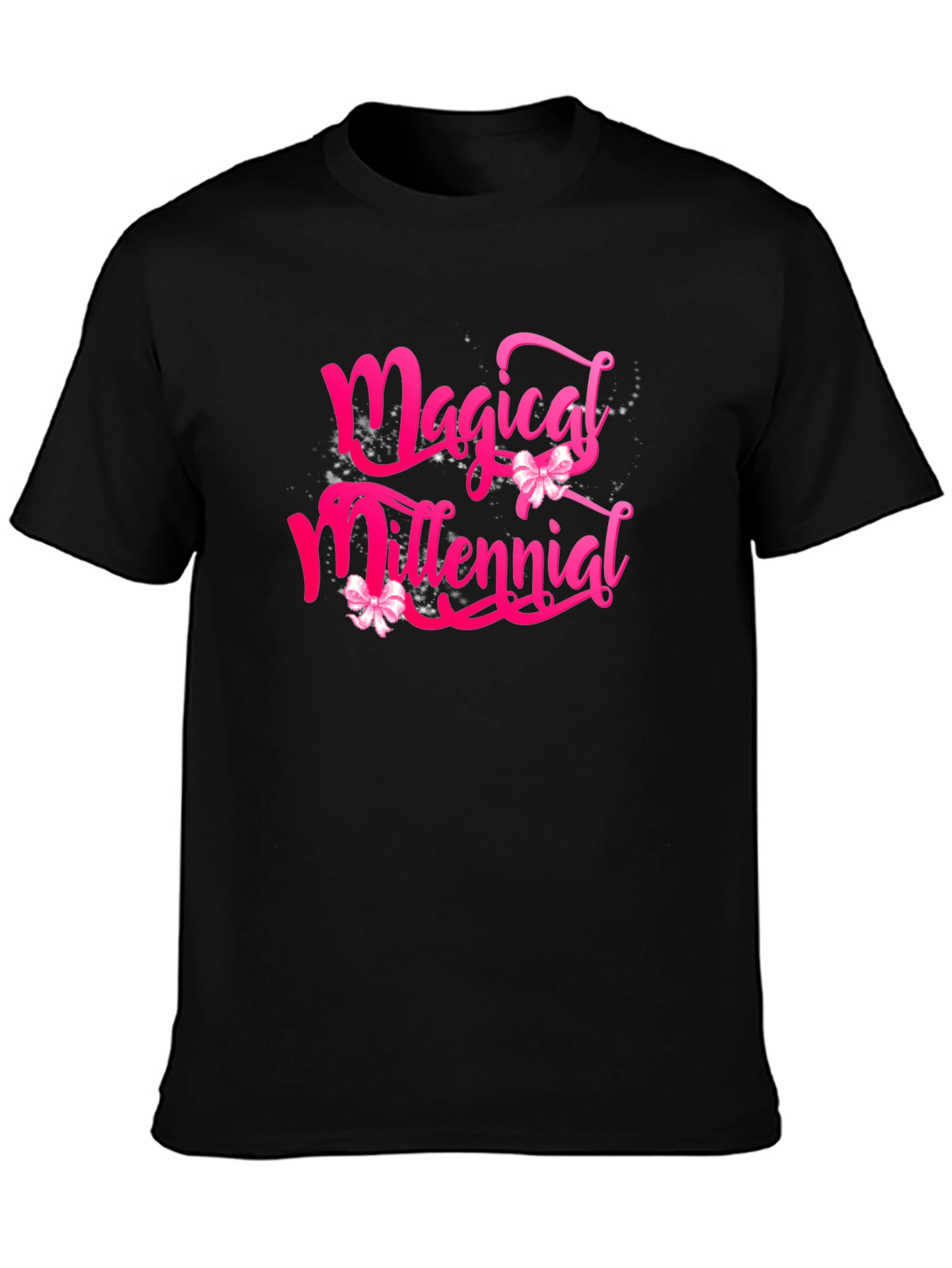 Magical Millennial Black T-Shirt