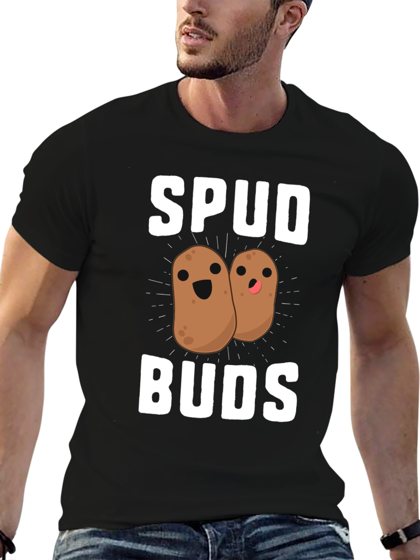 Spud Buds Graphic T-Shirt - Fun Potato Tee