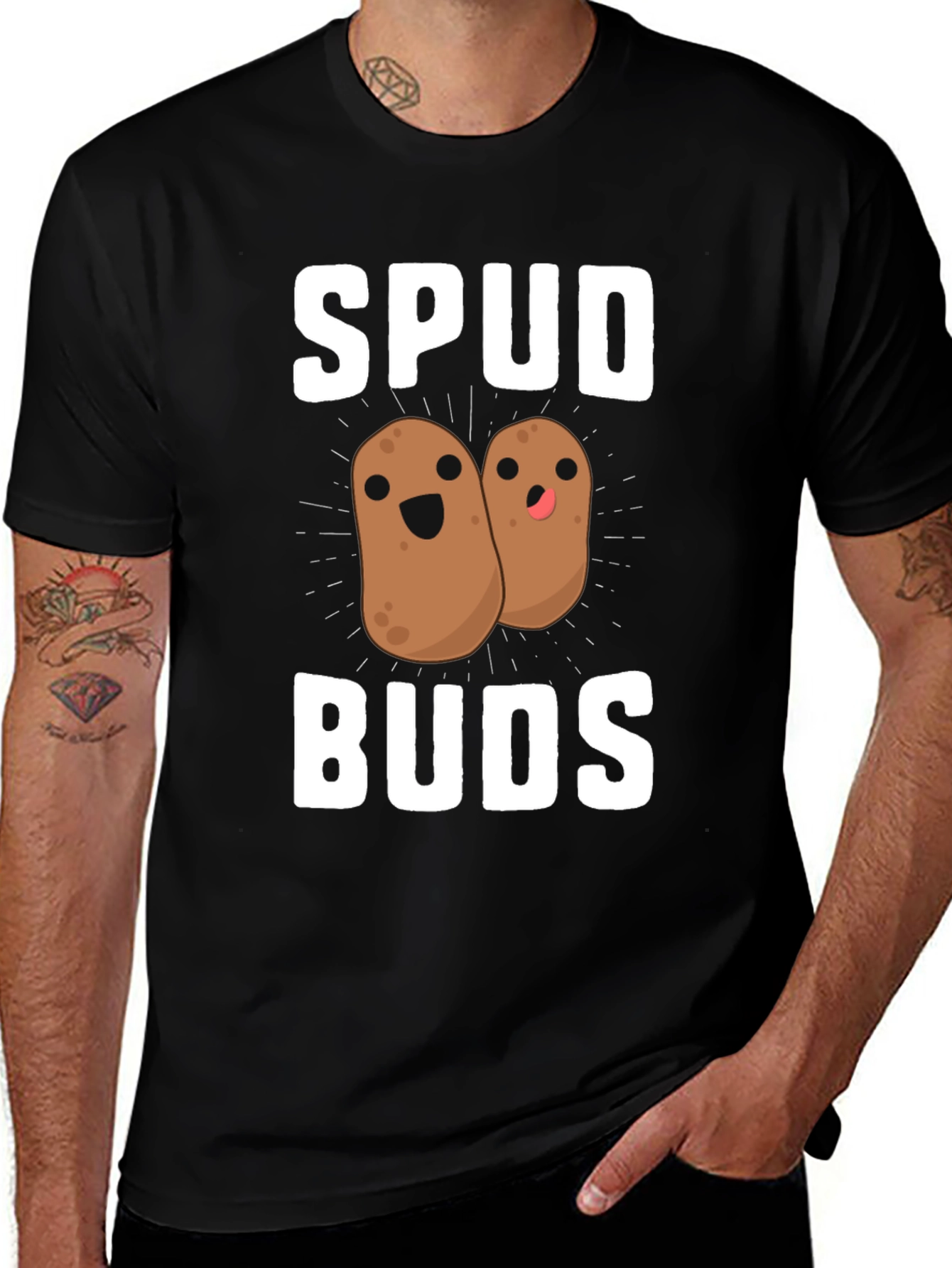 Spud Buds Graphic T-Shirt - Fun Potato Tee