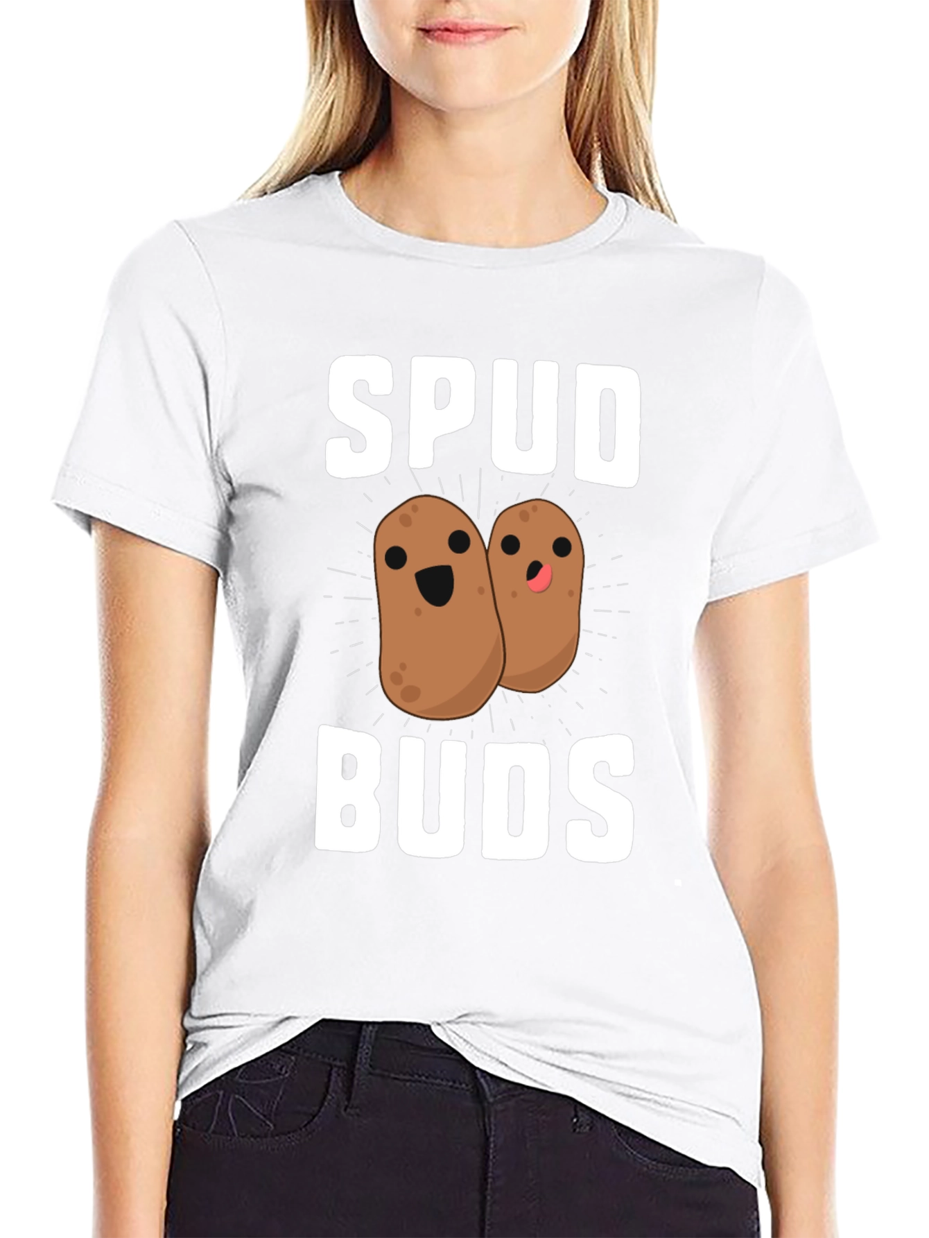 Spud Buds Graphic T-Shirt - Fun Potato Tee