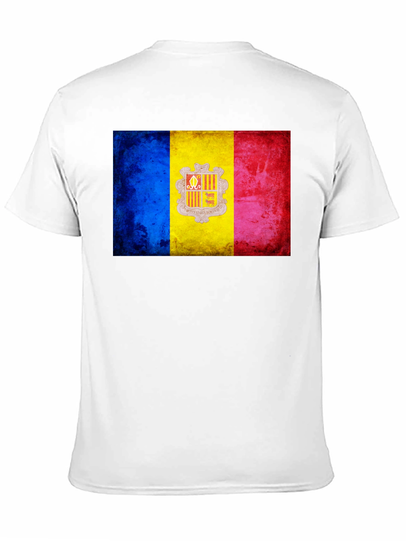 Andorra Flag T-Shirt - Country Pride Tee