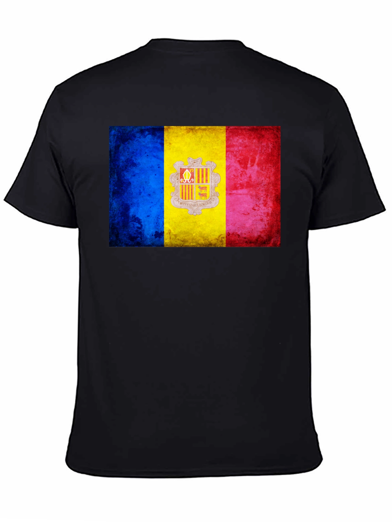 Andorra Flag T-Shirt - Country Pride Tee
