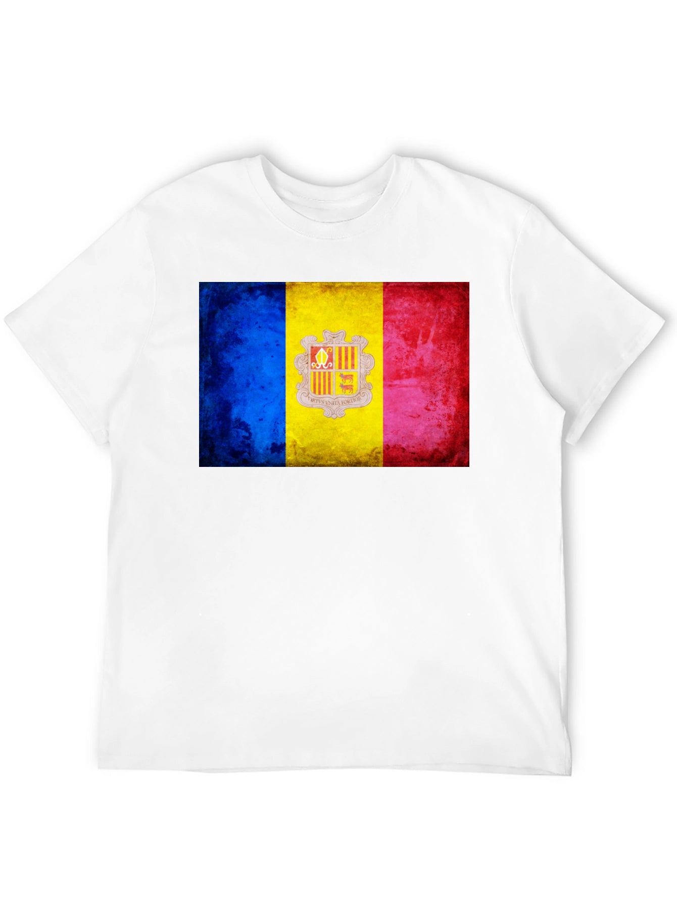 Andorra Flag T-Shirt - Country Pride Tee