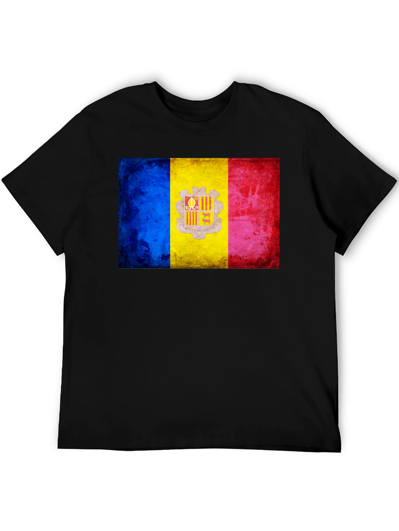 Andorra Flag T-Shirt - Country Pride Tee