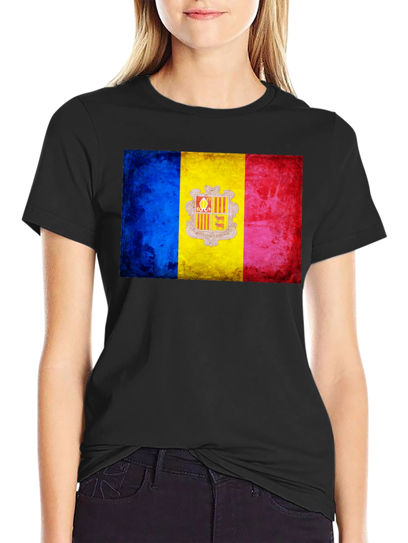 Andorra Flag T-Shirt - Country Pride Tee