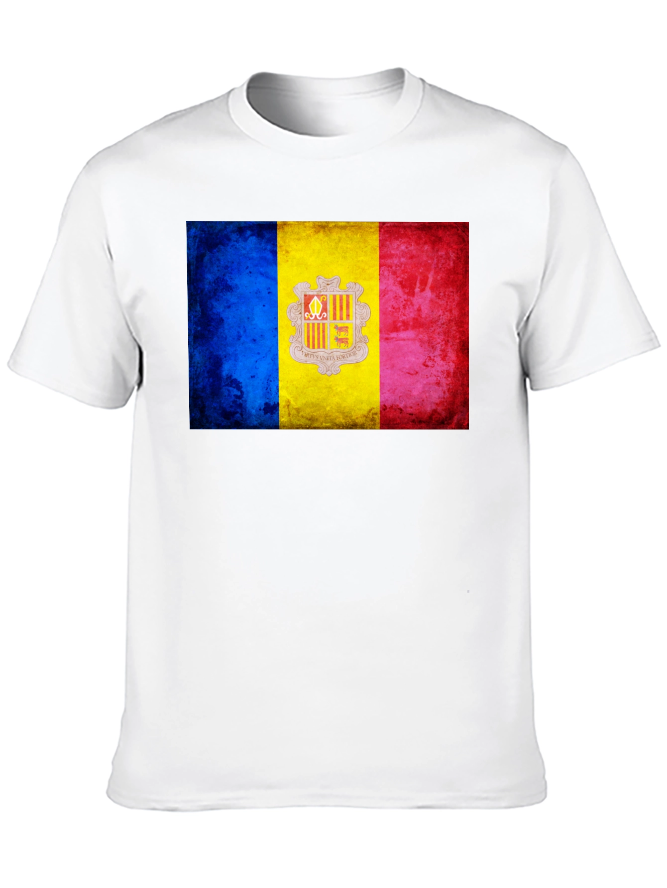 Andorra Flag T-Shirt - Country Pride Tee