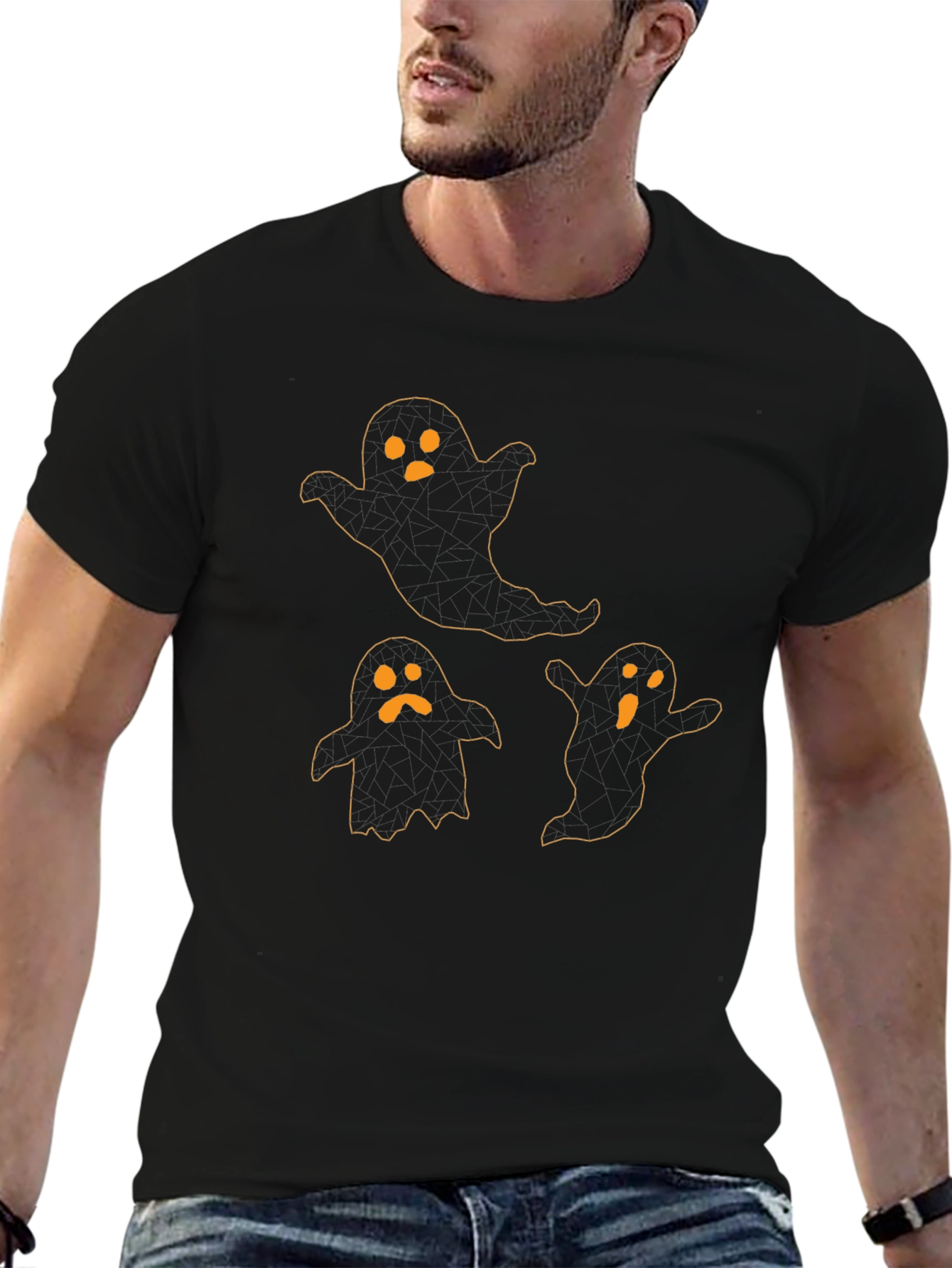 Halloween Ghost T-Shirt - Spooky Season Tee