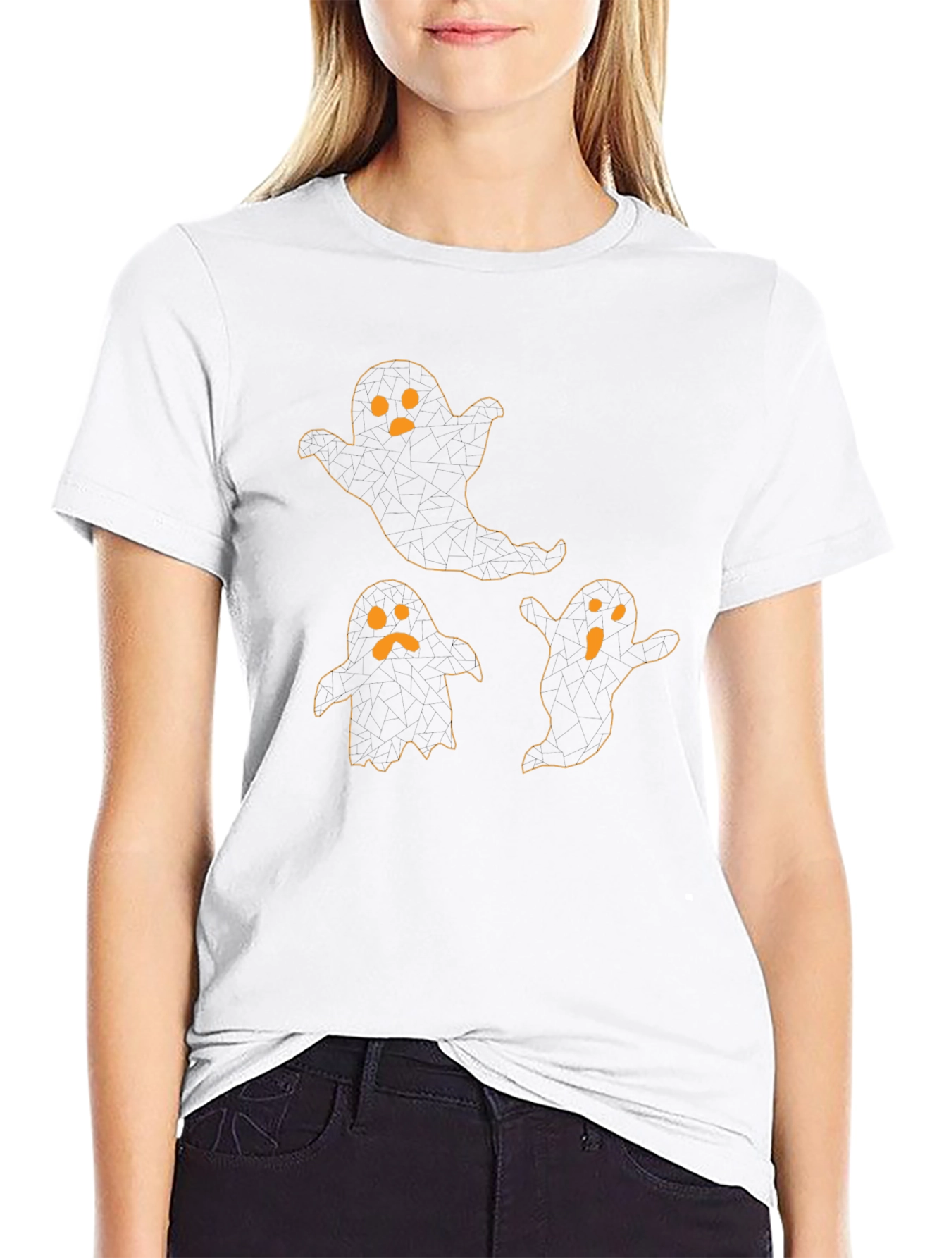 Halloween Ghost T-Shirt - Spooky Season Tee