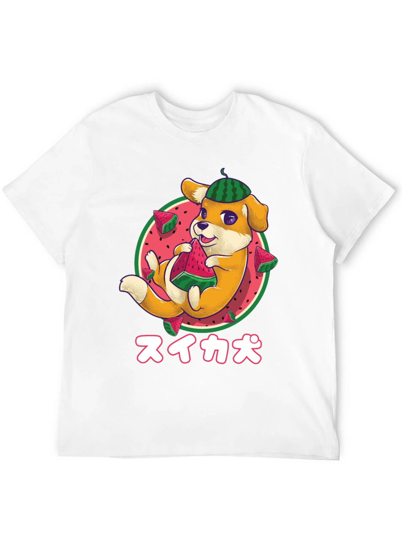 Watermelon Dog Graphic Tee