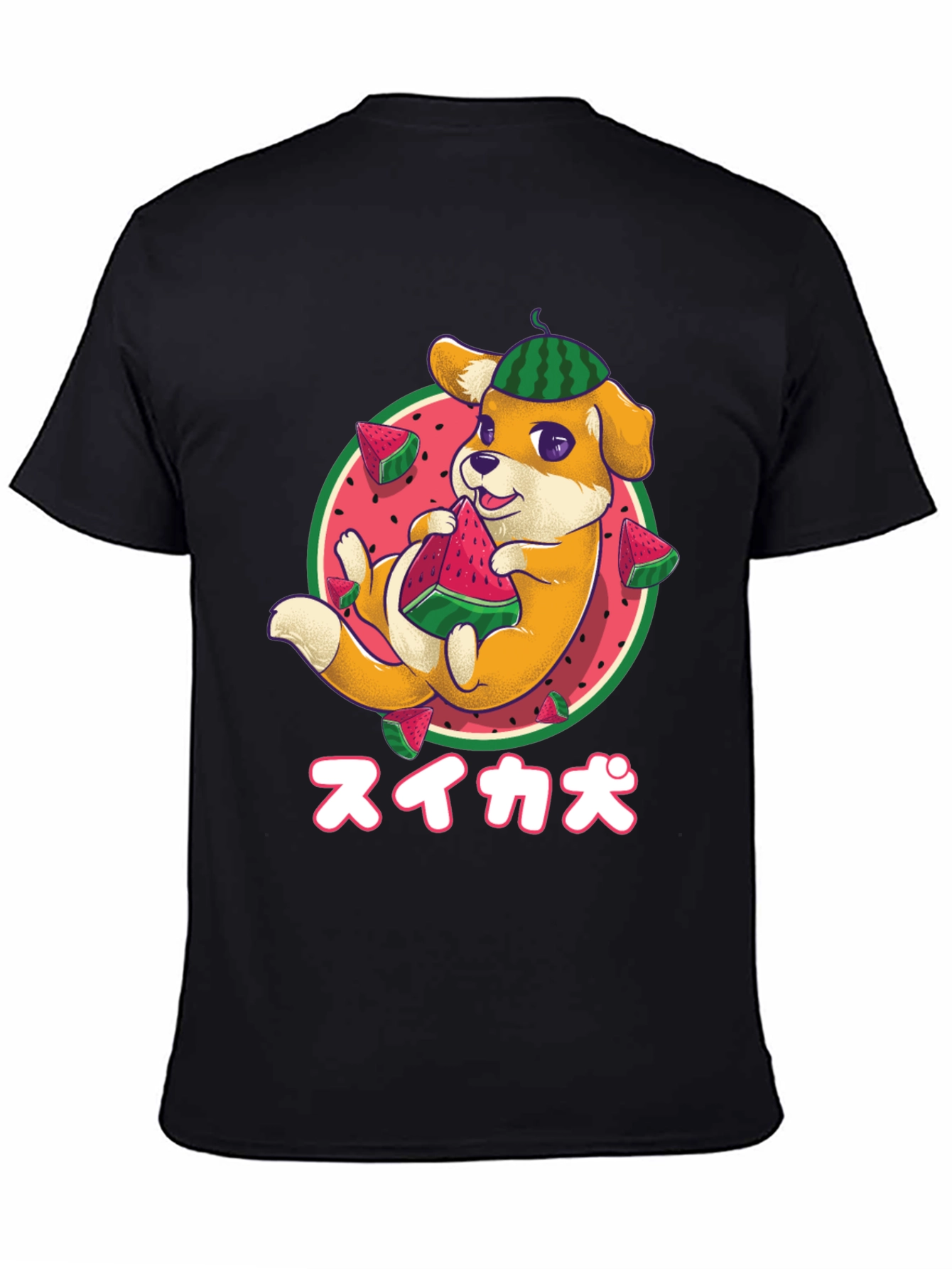 Watermelon Dog Graphic Tee