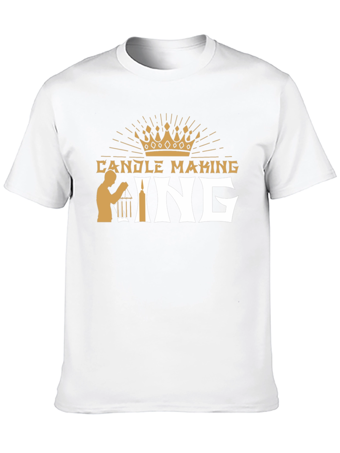 Candle Making King T-Shirt - Black