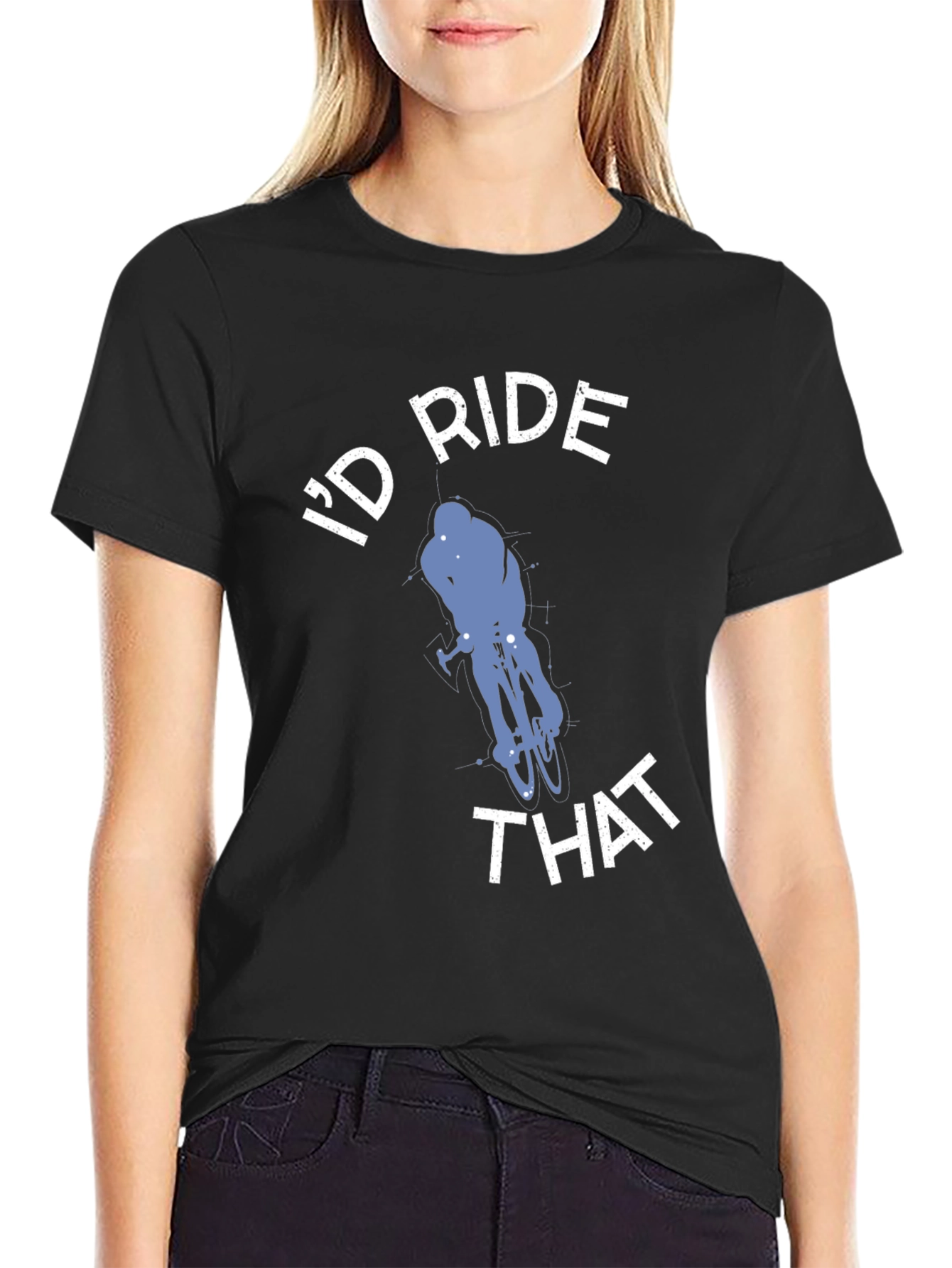 Id Ride That T-Shirt Funny Cycling Tee