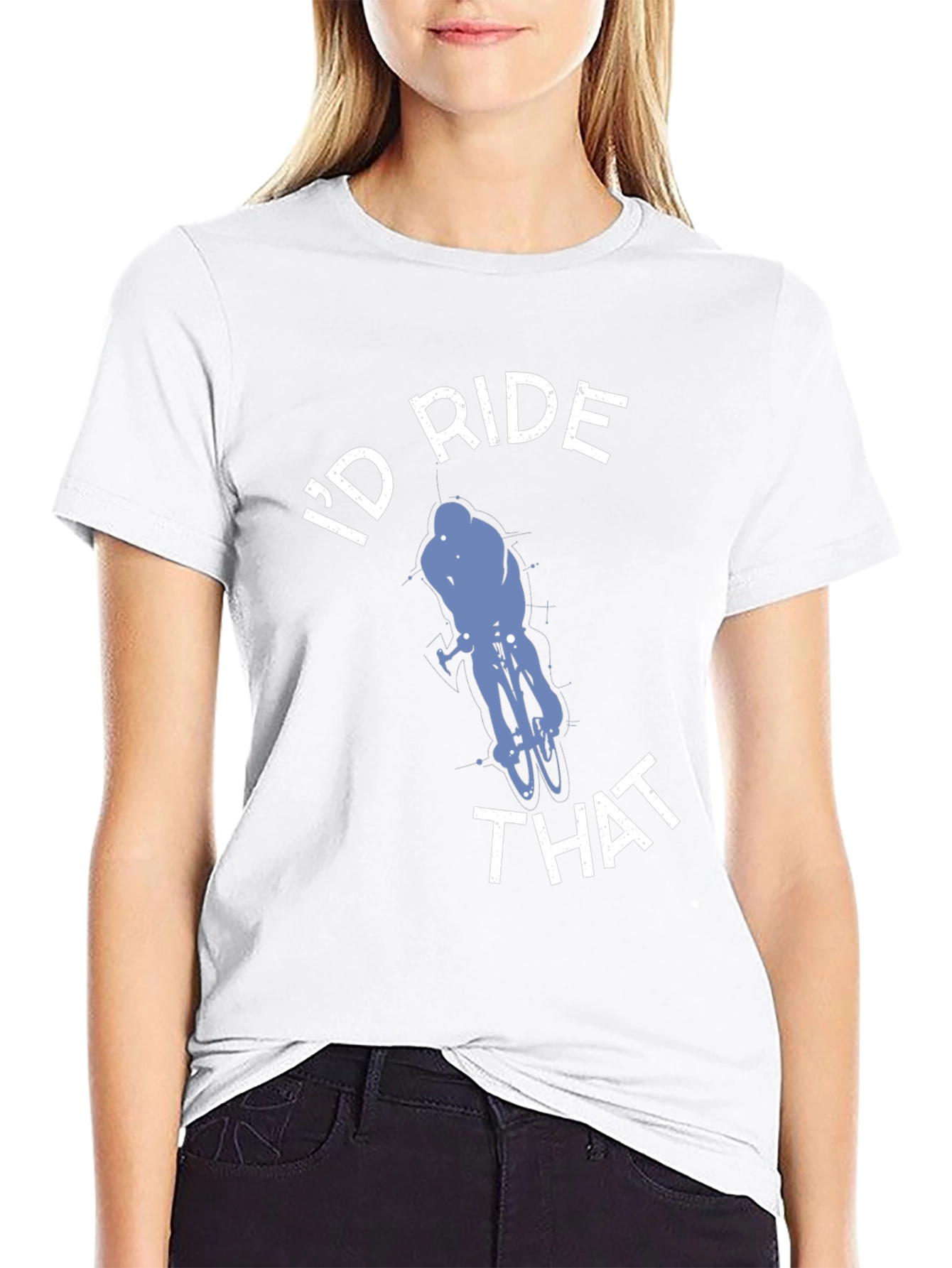 Id Ride That T-Shirt Funny Cycling Tee