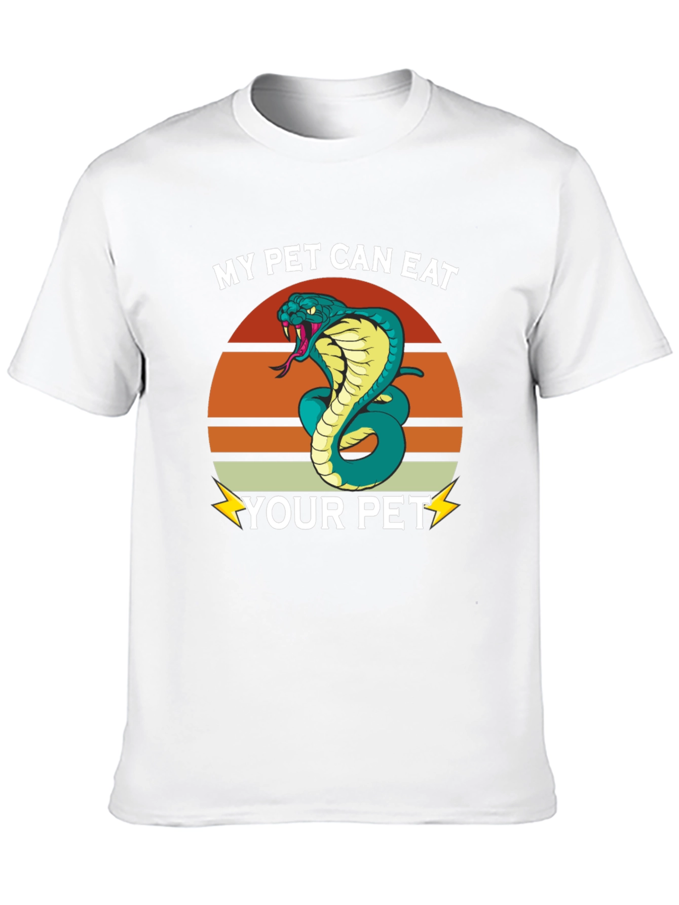 My Pet Can Eat Your Pet Cobra Snake T-Shirt