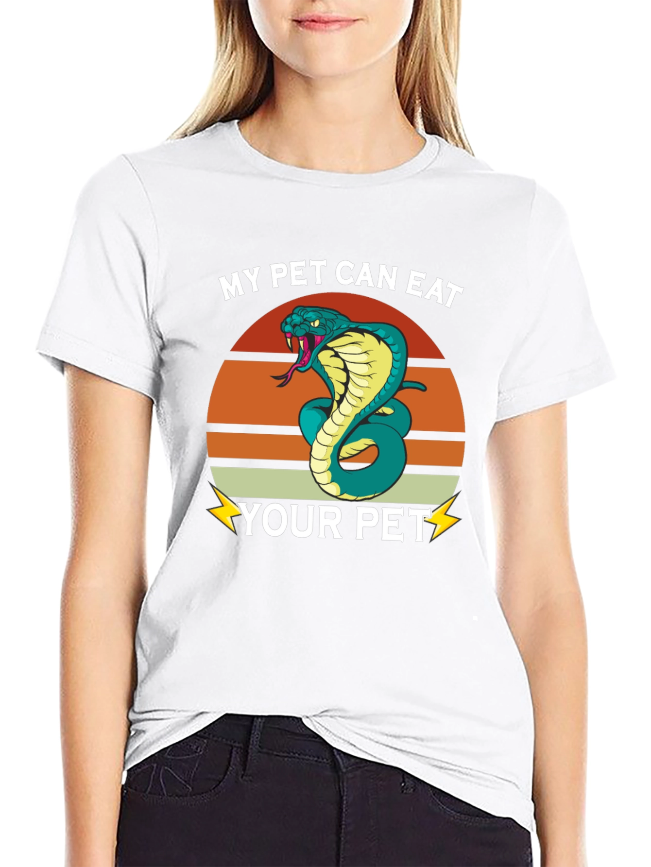 My Pet Can Eat Your Pet Cobra Snake T-Shirt