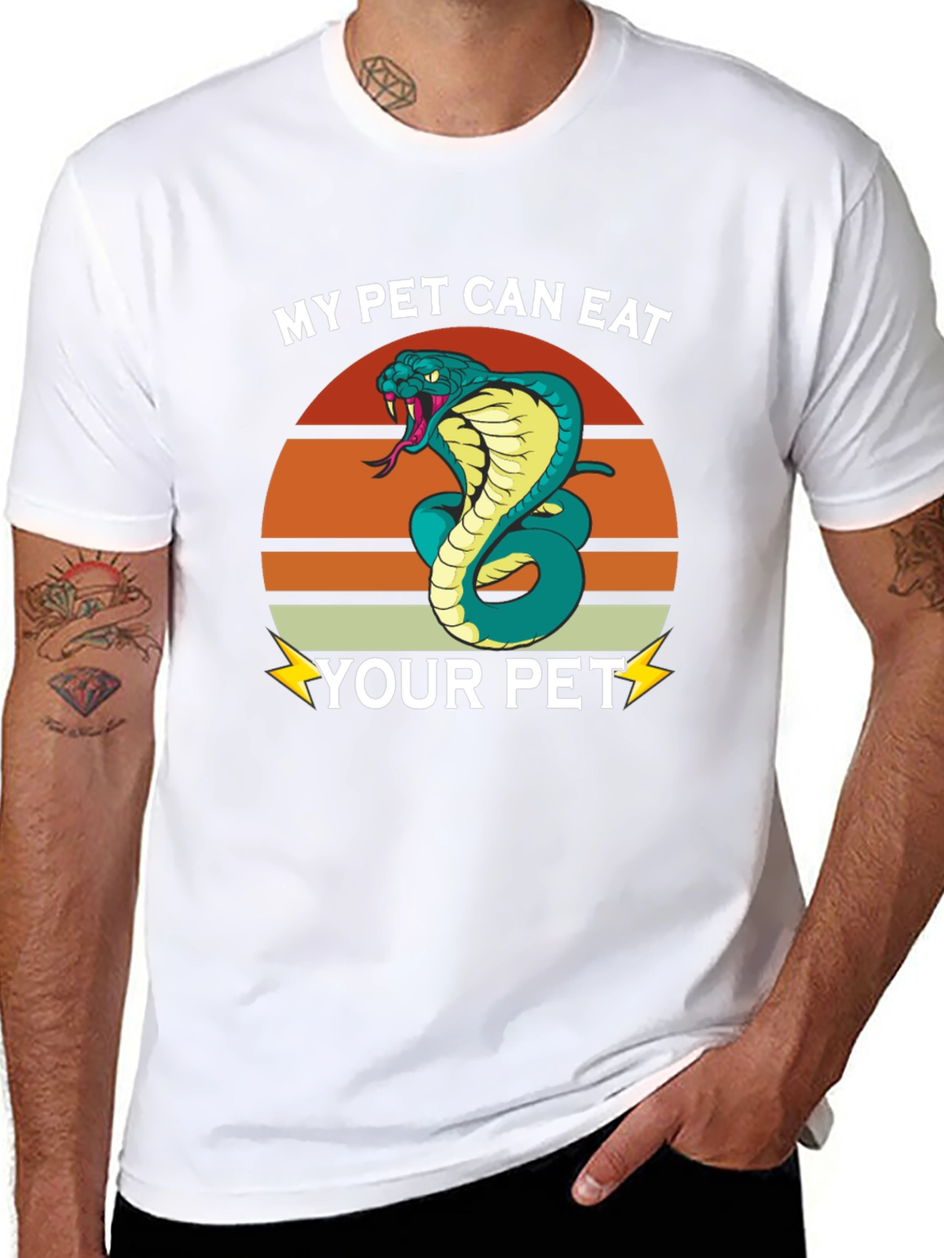 My Pet Can Eat Your Pet Cobra Snake T-Shirt