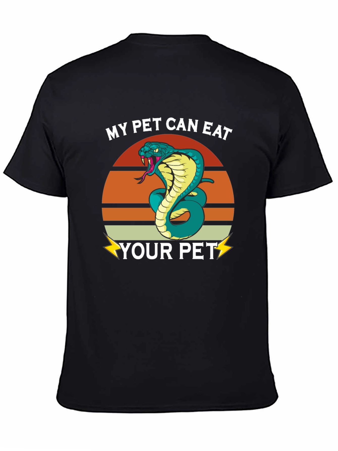 My Pet Can Eat Your Pet Cobra Snake T-Shirt
