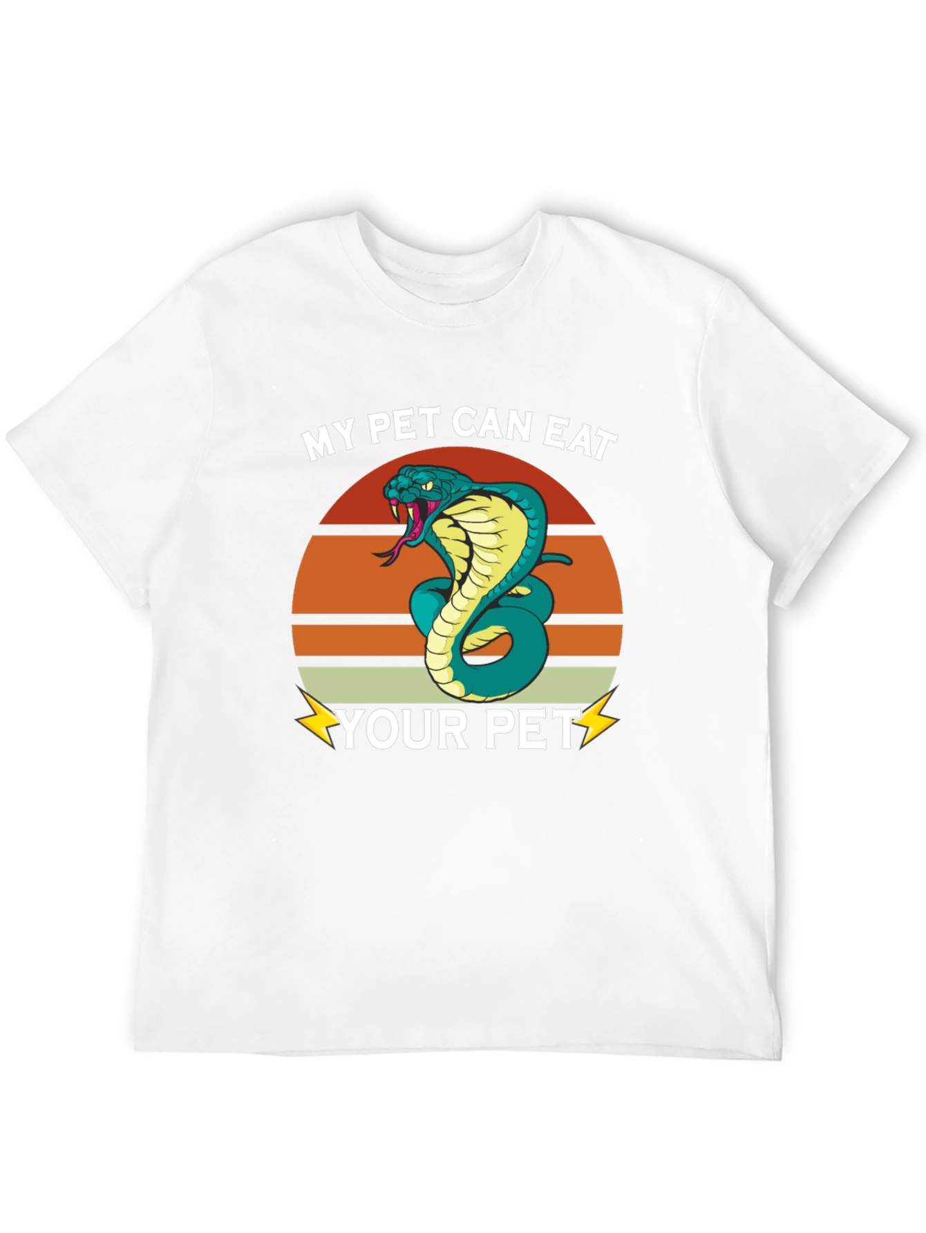 My Pet Can Eat Your Pet Cobra Snake T-Shirt