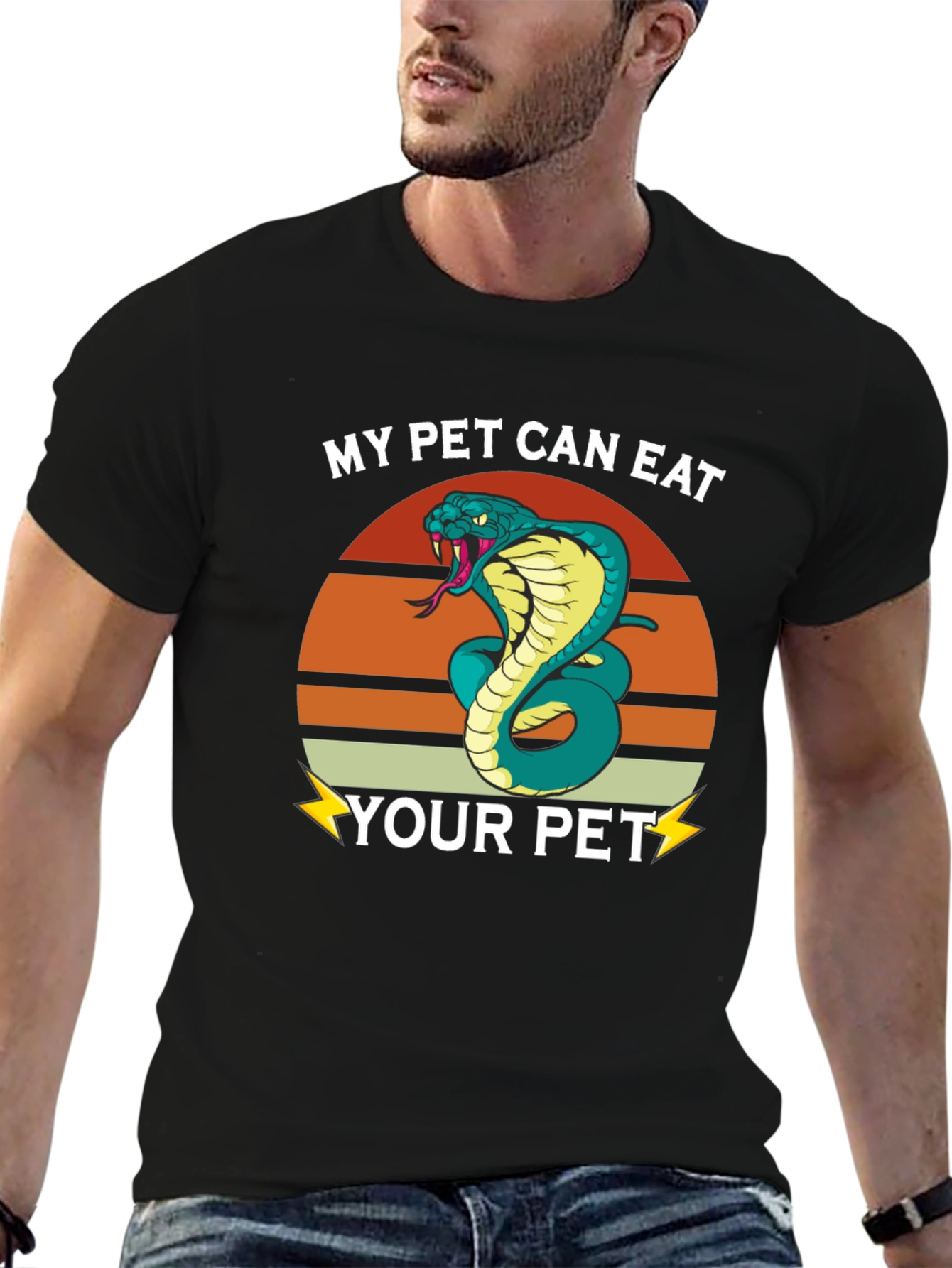 My Pet Can Eat Your Pet Cobra Snake T-Shirt
