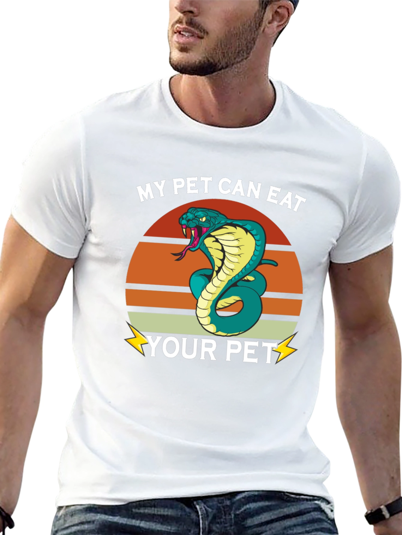 My Pet Can Eat Your Pet Cobra Snake T-Shirt
