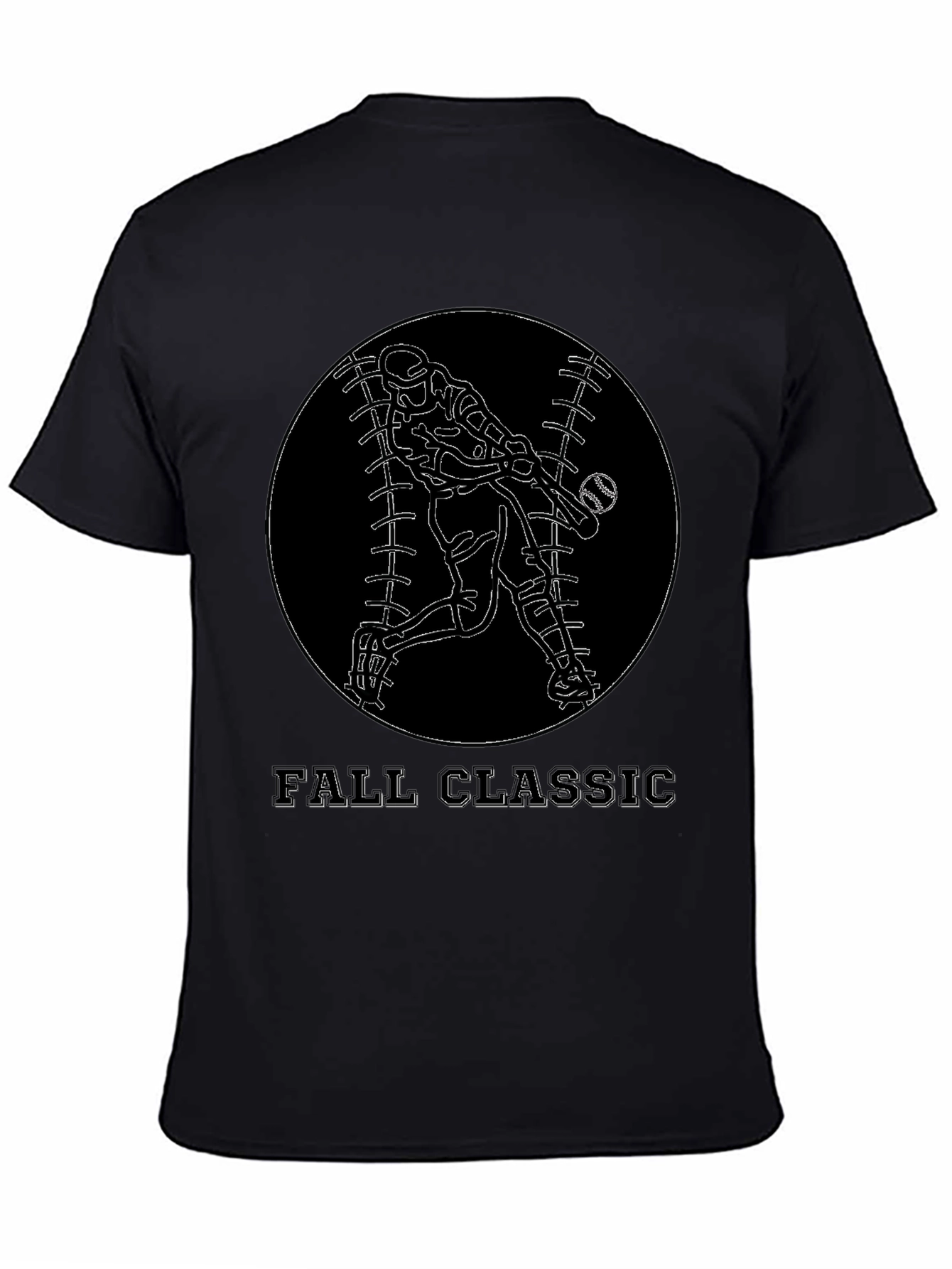 Fall Classic Baseball Graphic T-Shirt