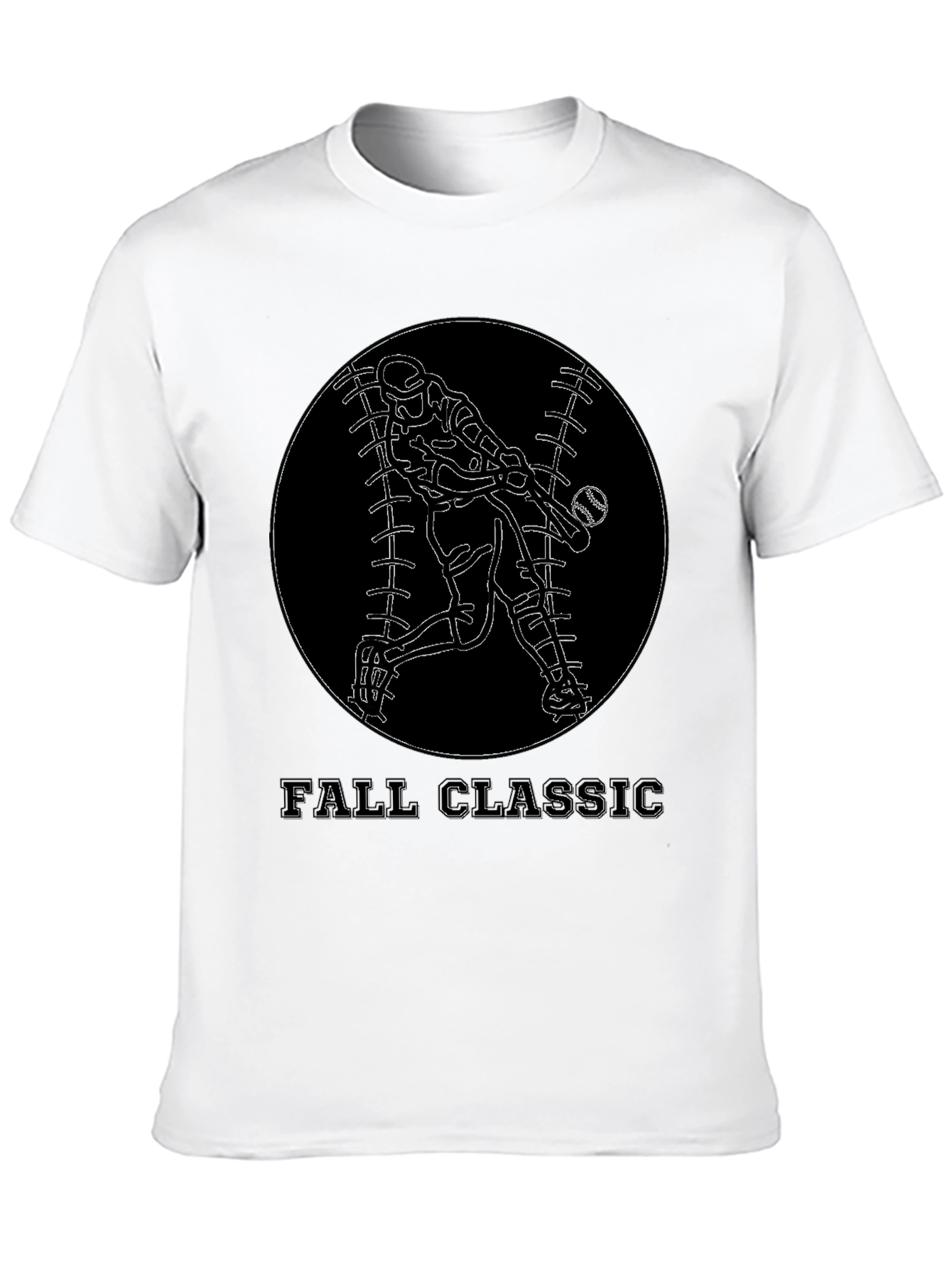 Fall Classic Baseball Graphic T-Shirt