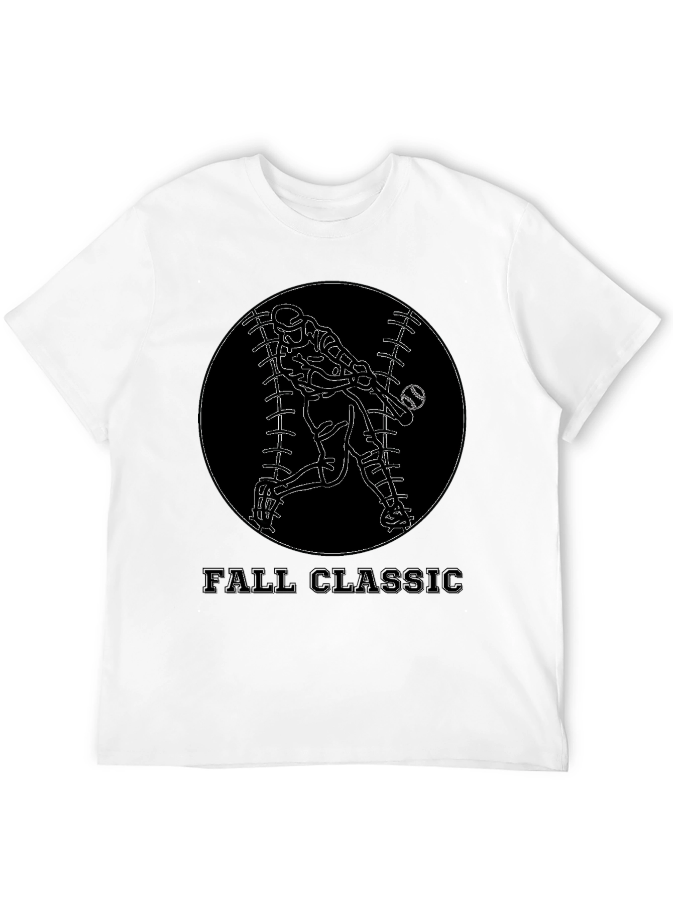 Fall Classic Baseball Graphic T-Shirt