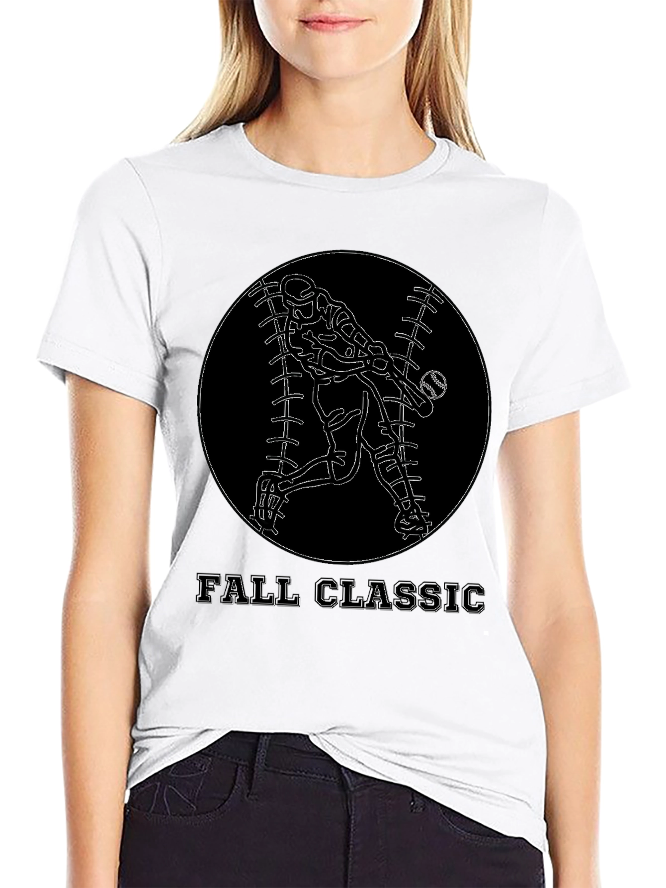 Fall Classic Baseball Graphic T-Shirt