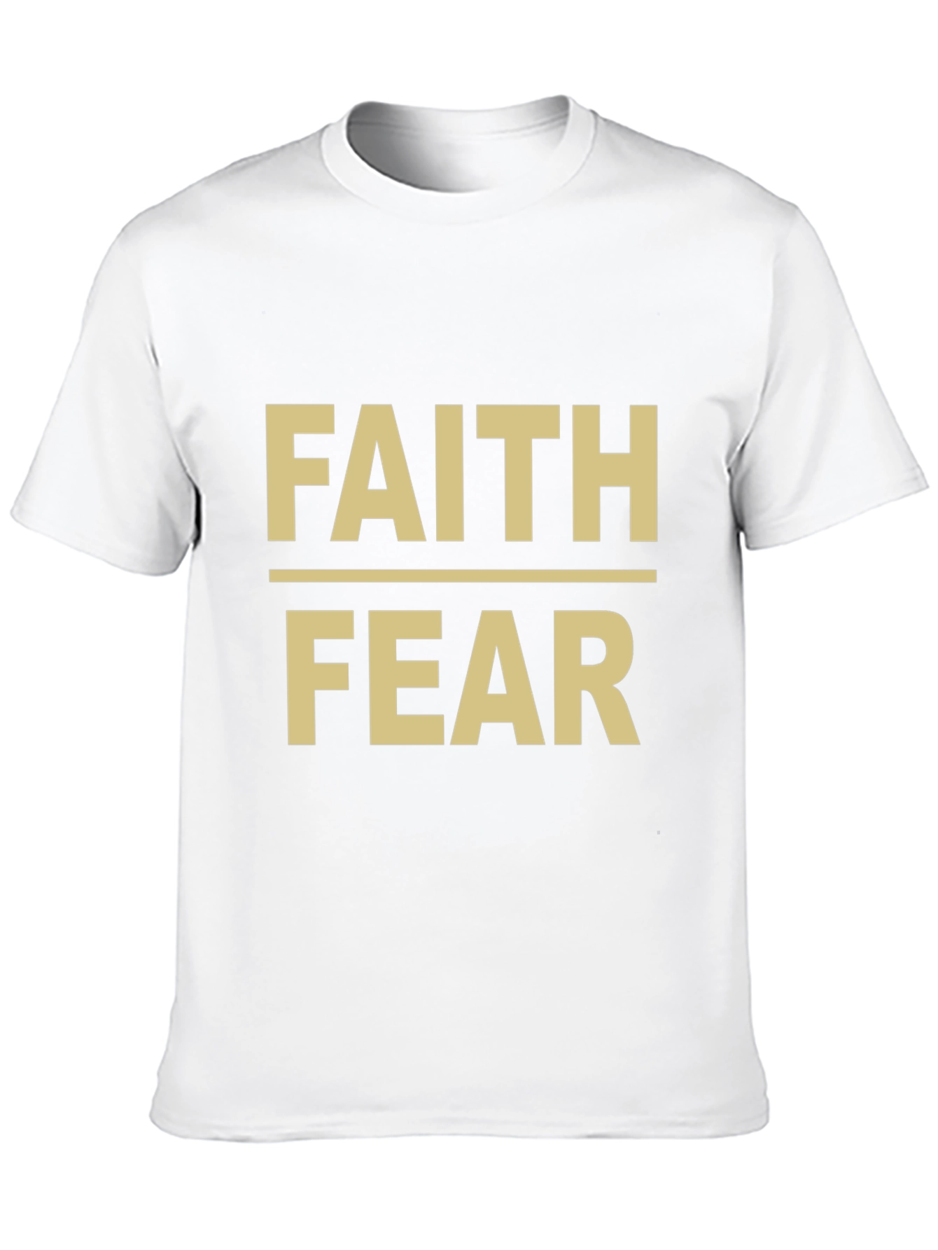 Faith Over Fear Graphic Tee - Black