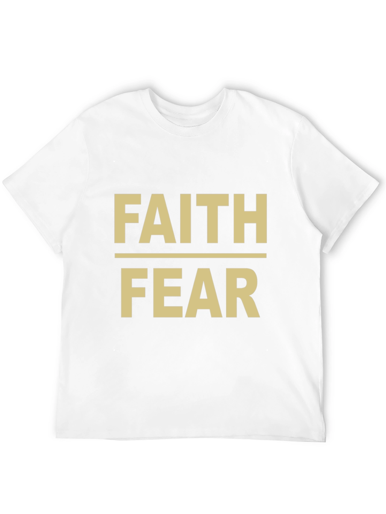 Faith Over Fear Graphic Tee - Black