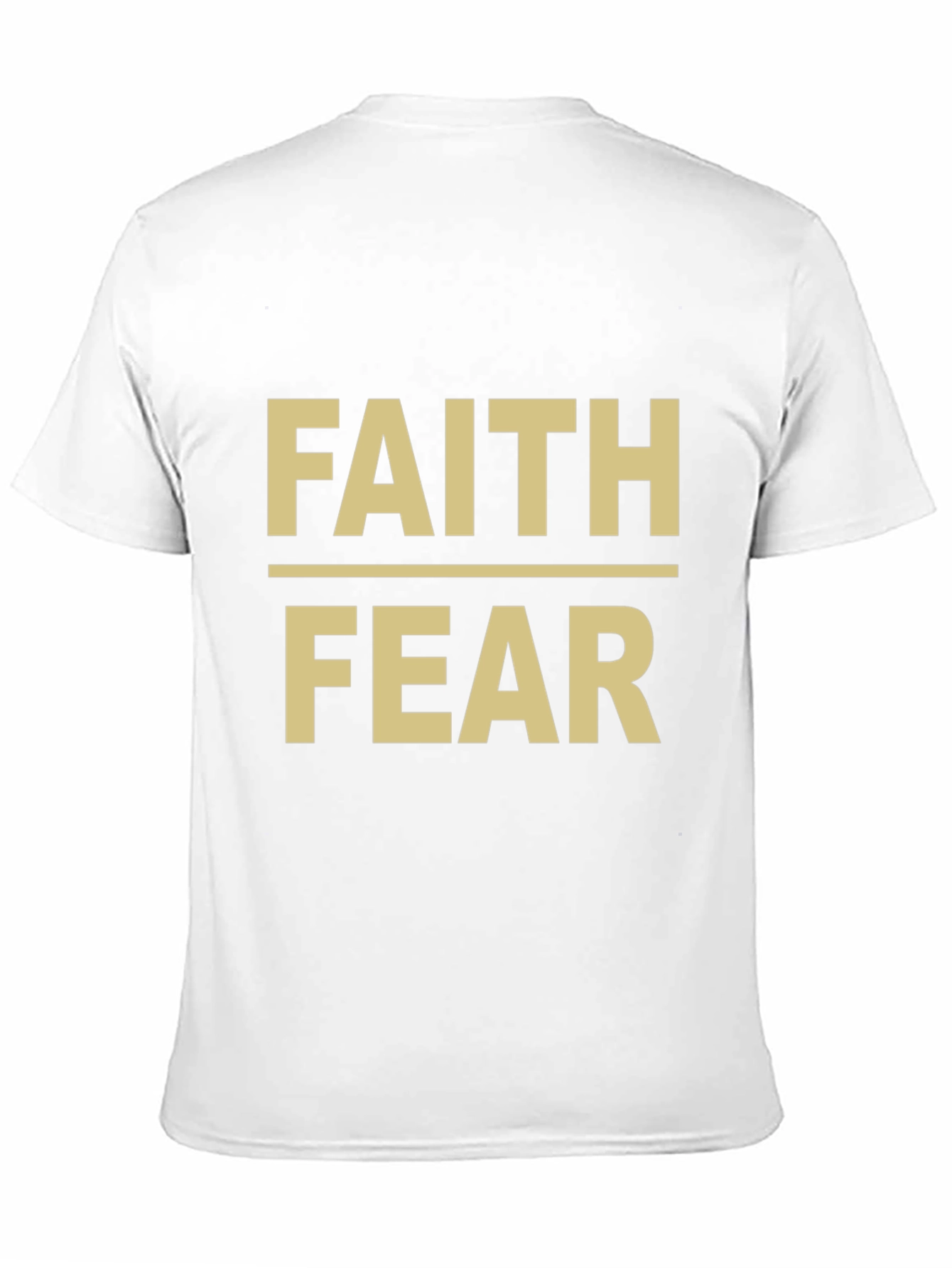 Faith Over Fear Graphic Tee - Black