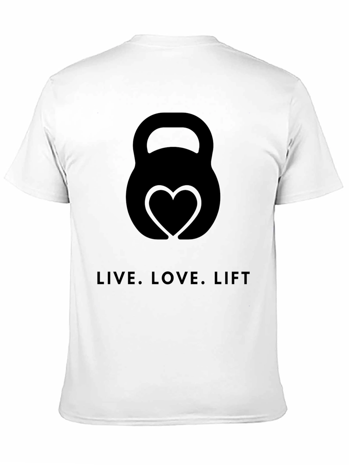 Live Love Lift Black Graphic Tee