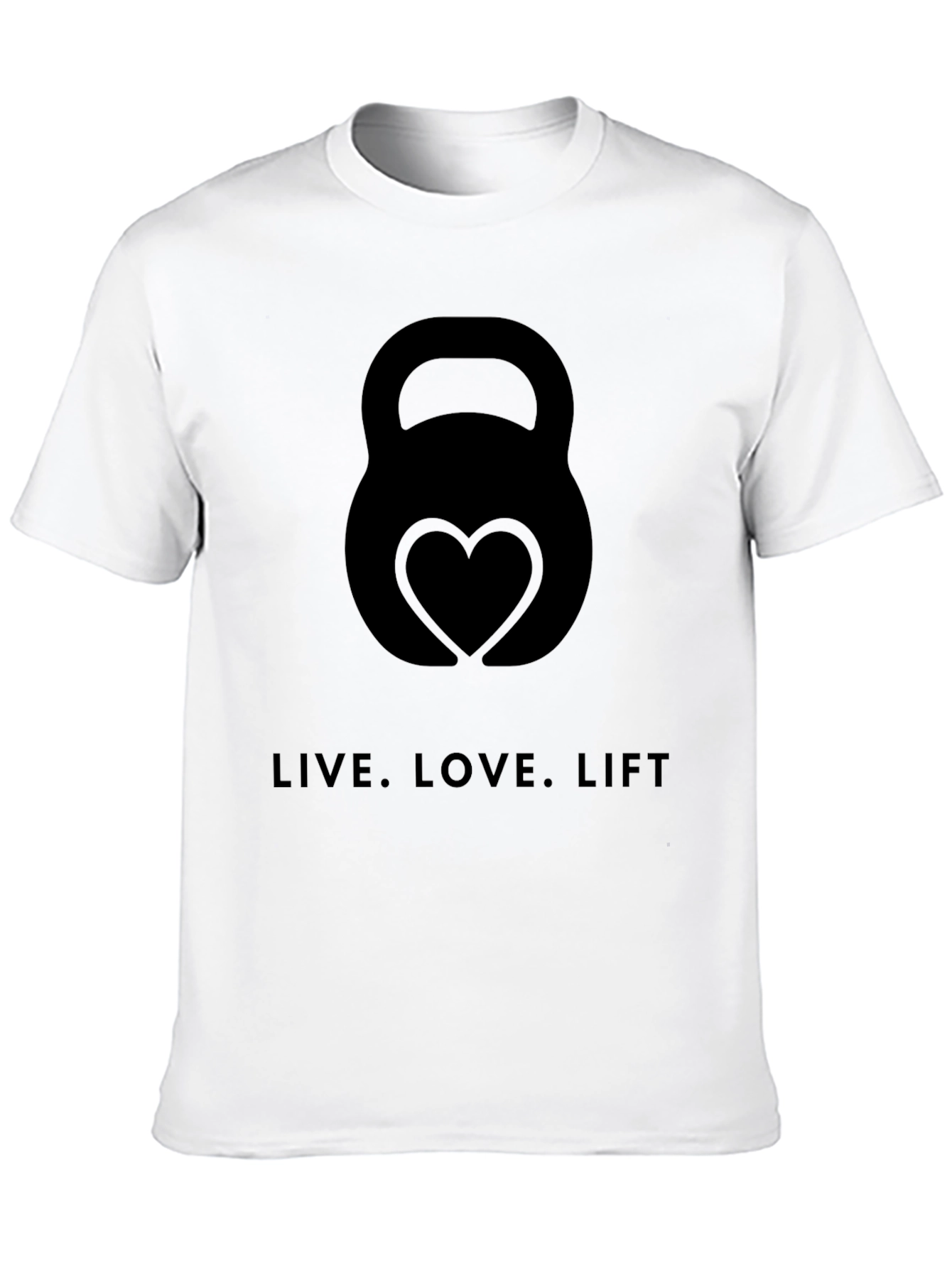 Live Love Lift Black Graphic Tee