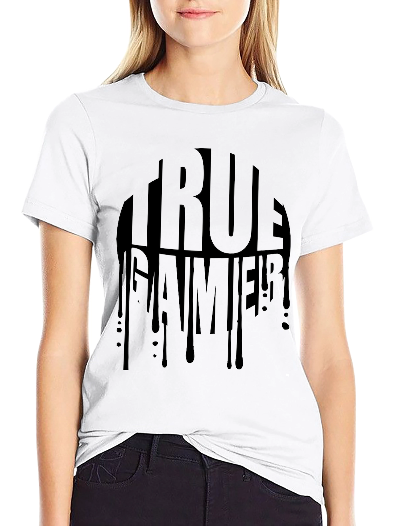 True Gamer Graphic Tee - Black