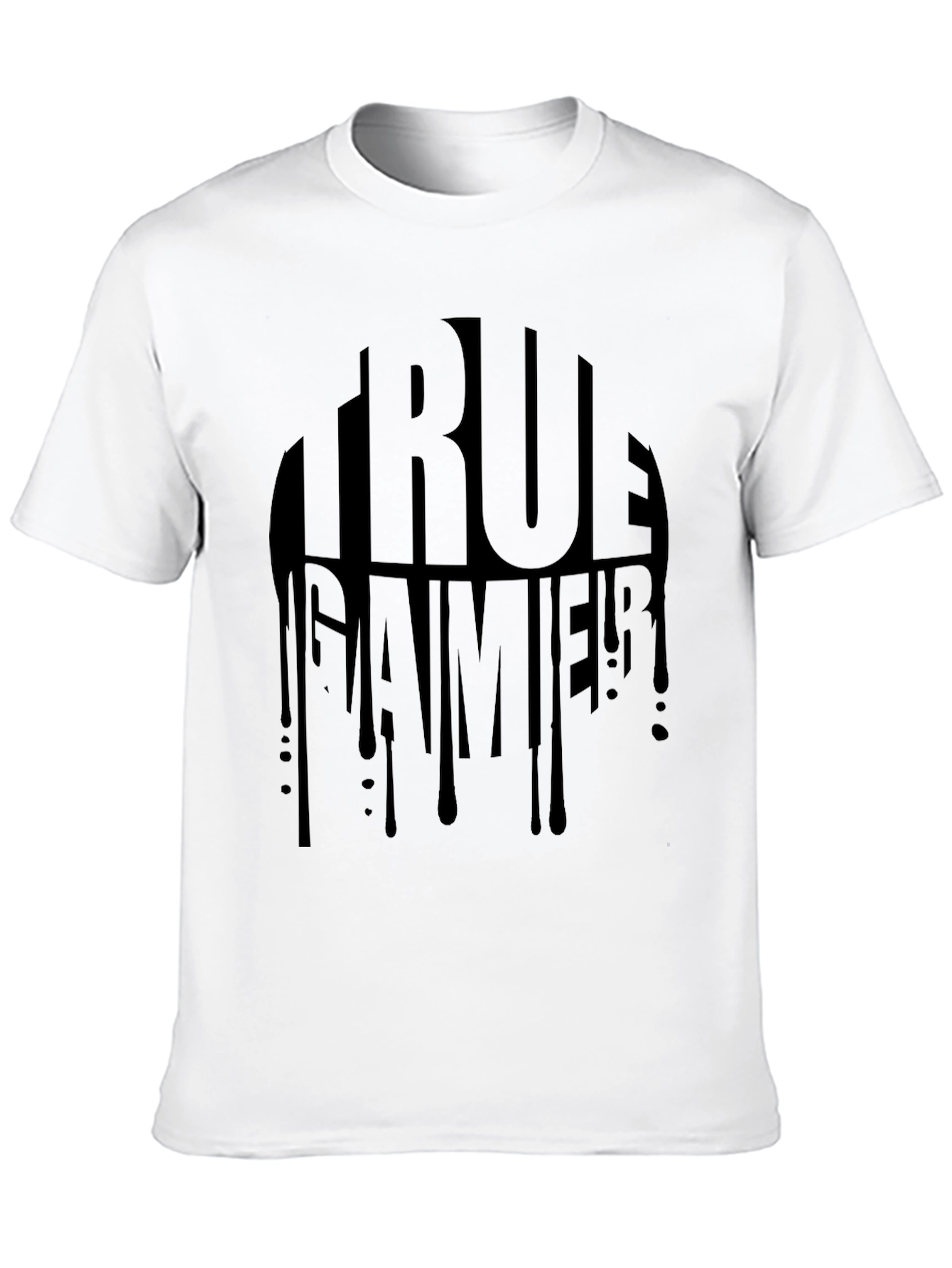 True Gamer Graphic Tee - Black