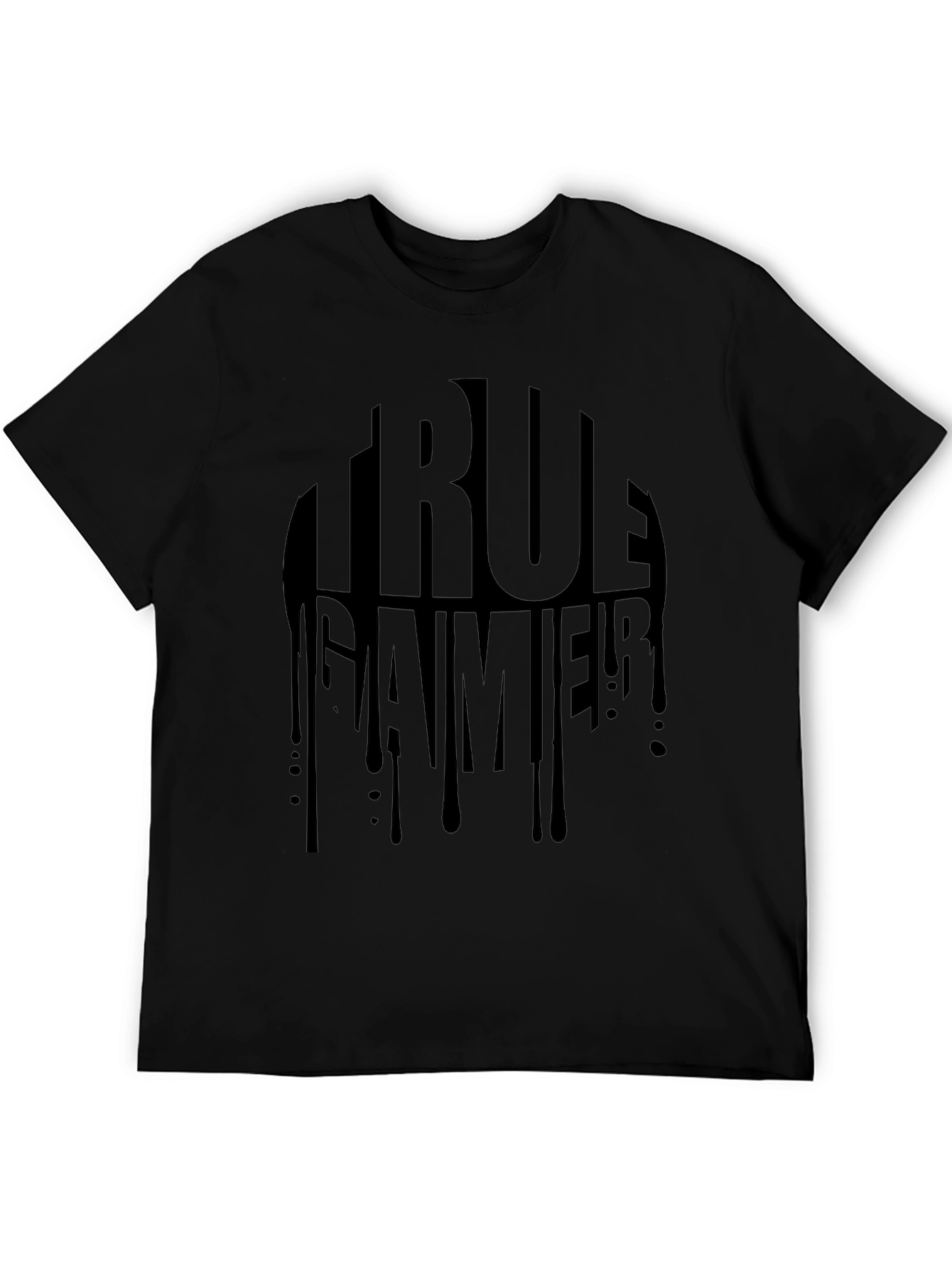True Gamer Graphic Tee - Black