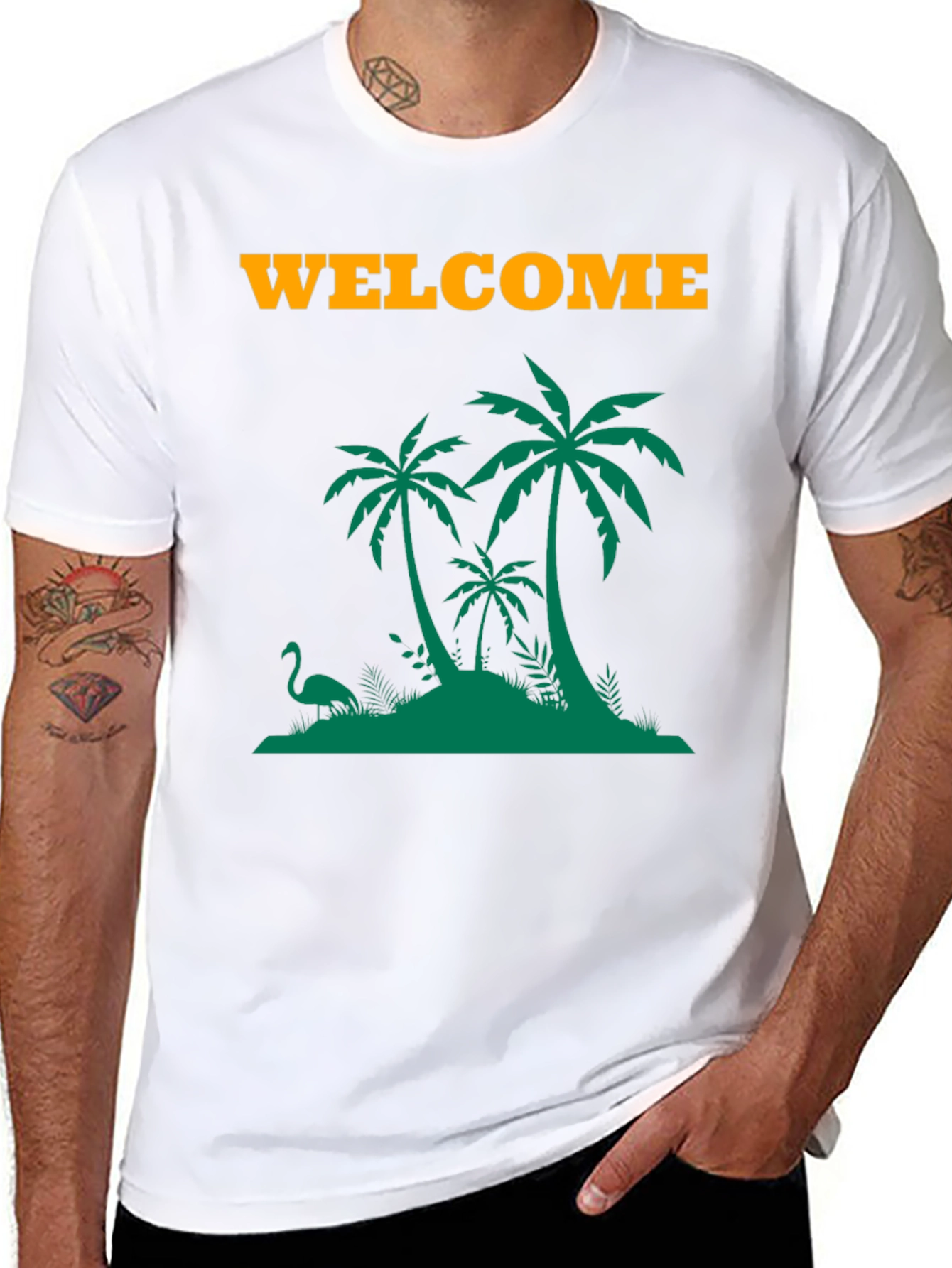 Tropical Welcome Tee