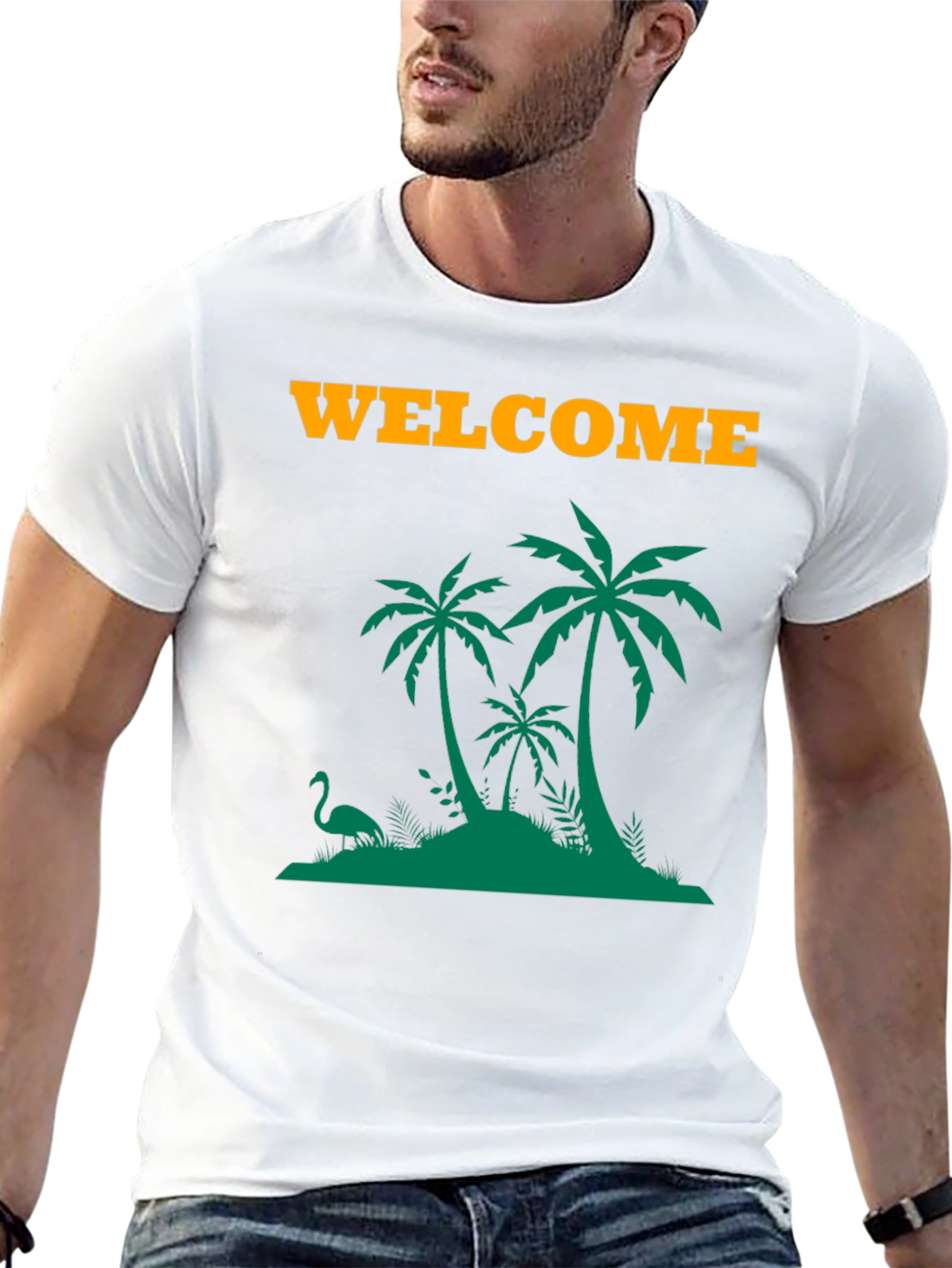 Tropical Welcome Tee