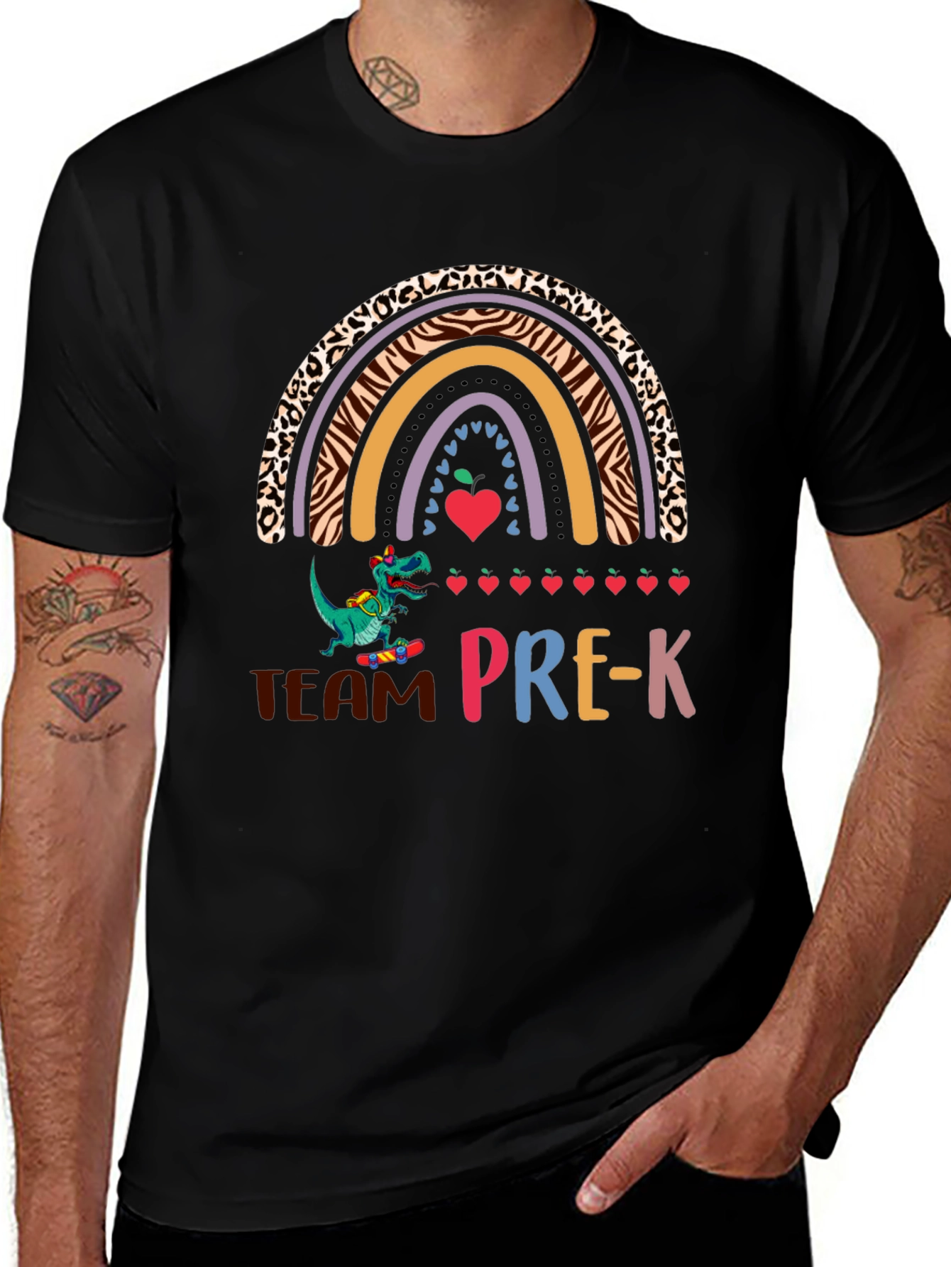 Team Pre-K Rainbow T-Shirt