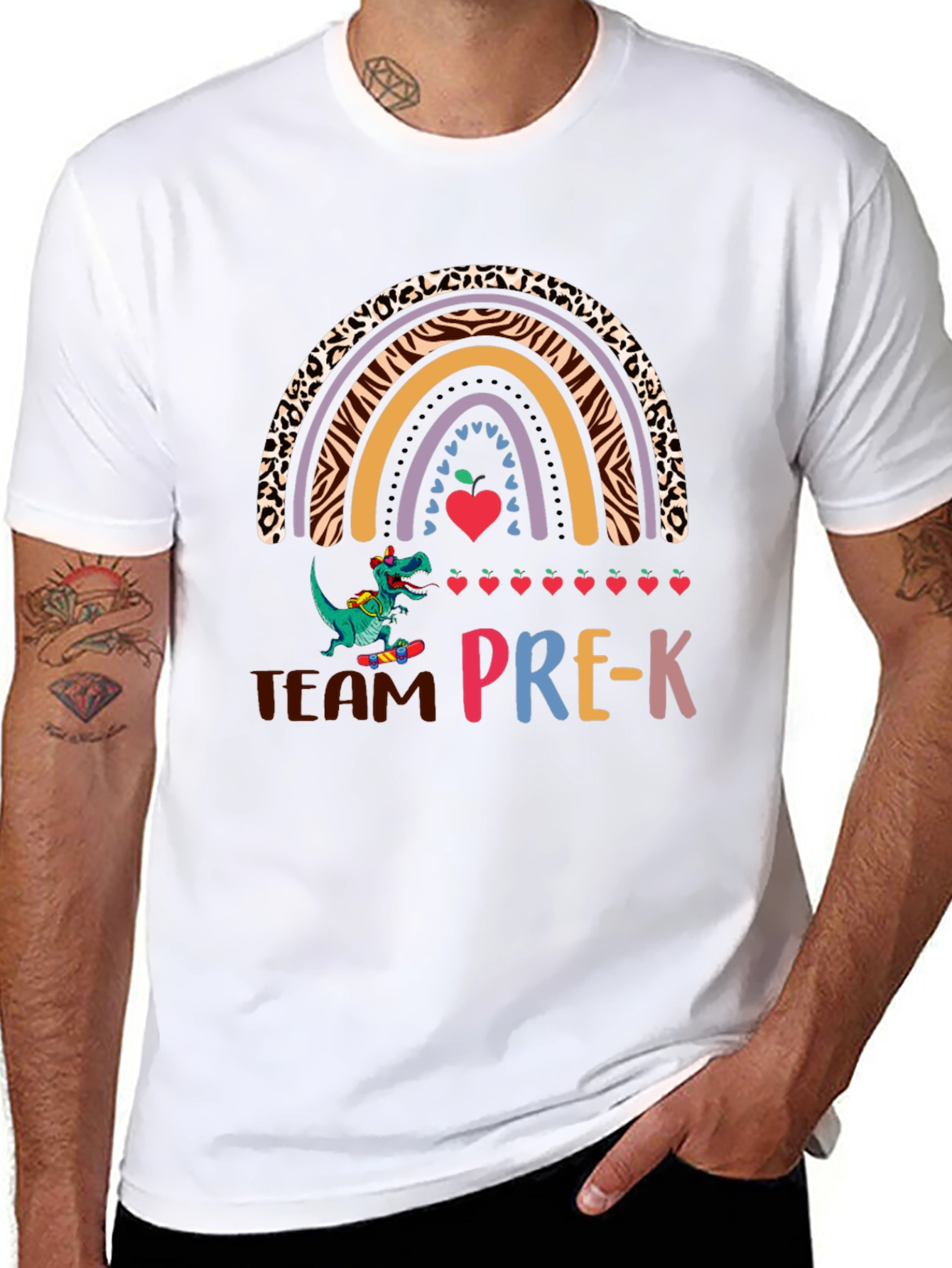 Team Pre-K Rainbow T-Shirt
