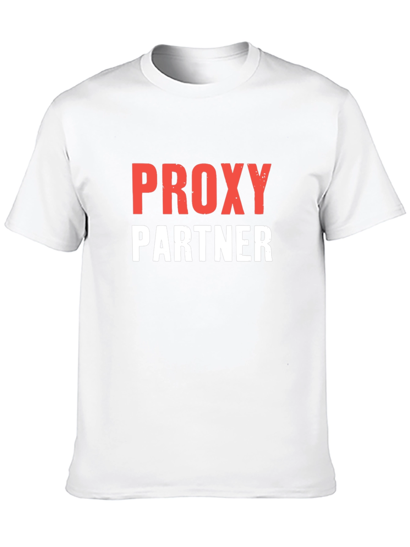 Proxy Partner T-Shirt - Black Crew Neck Tee