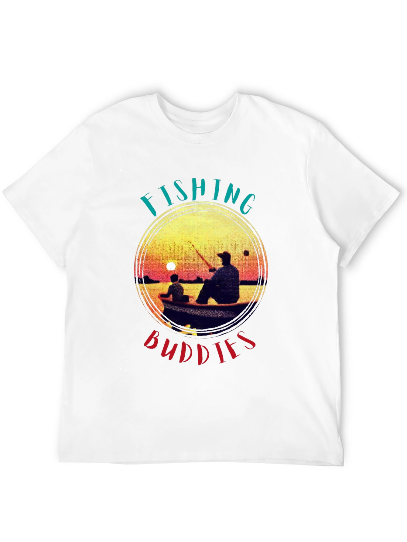 Fishing Buddies Graphic Tee - Father & Son