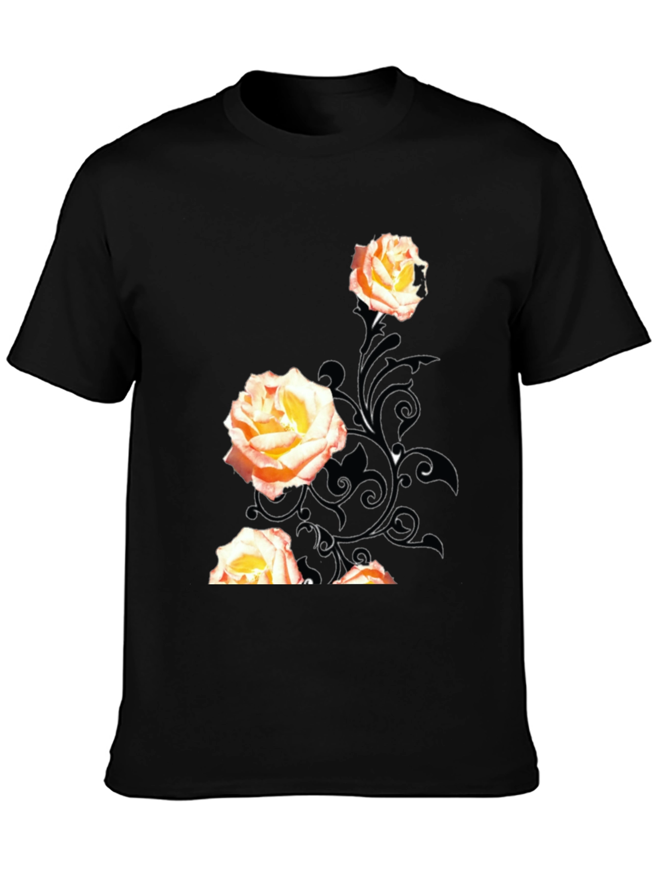 Black Rose Graphic Tee