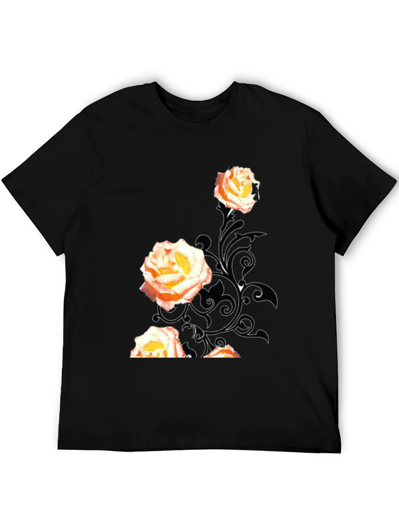 Black Rose Graphic Tee