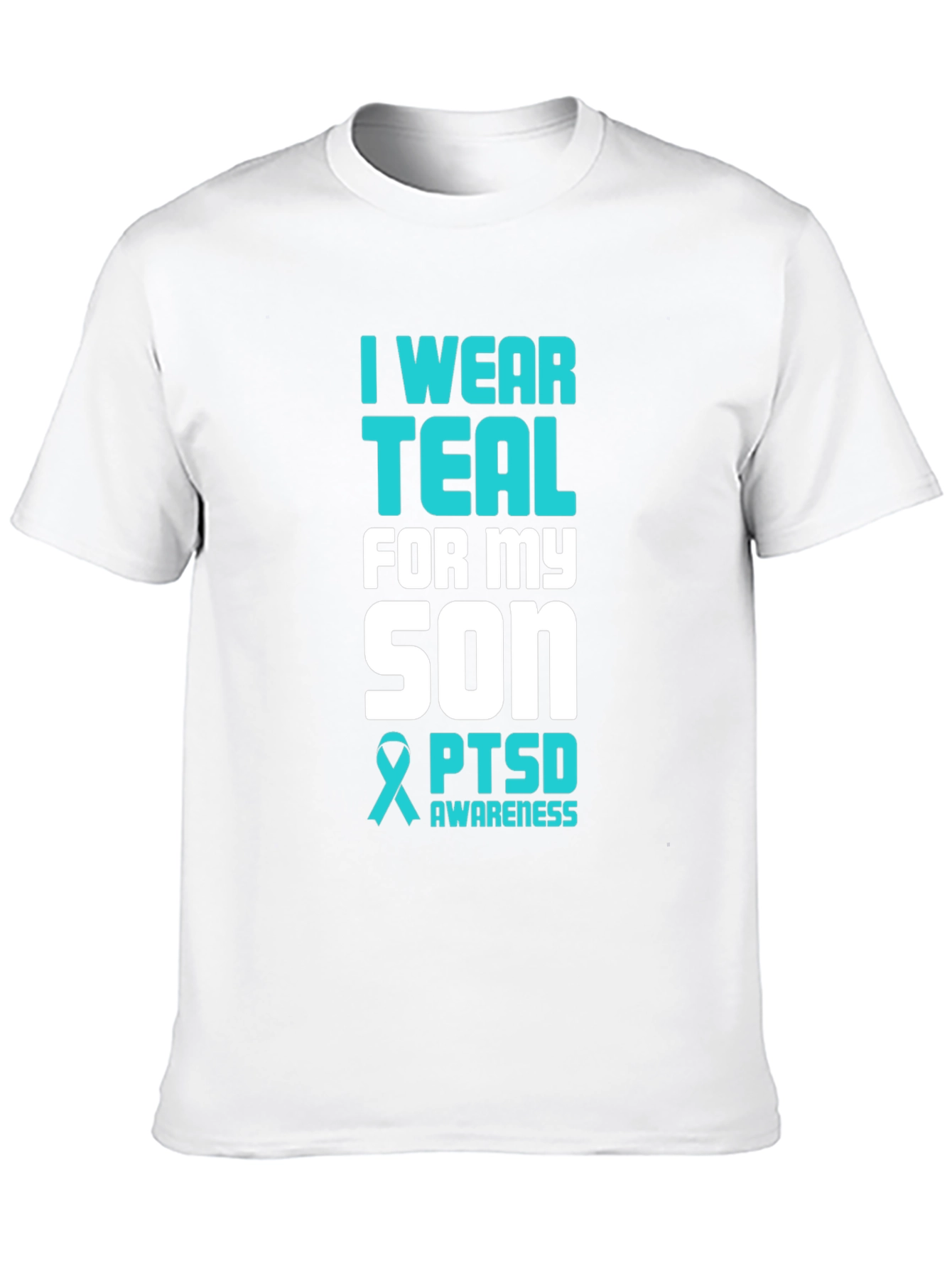 Teal PTSD Awareness T-Shirt