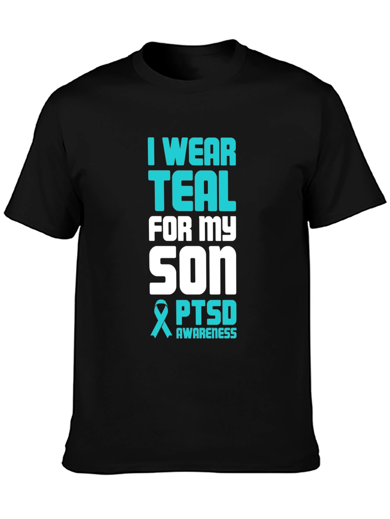 Teal PTSD Awareness T-Shirt