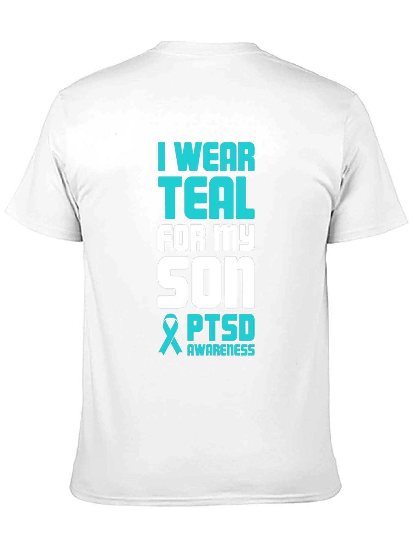 Teal PTSD Awareness T-Shirt
