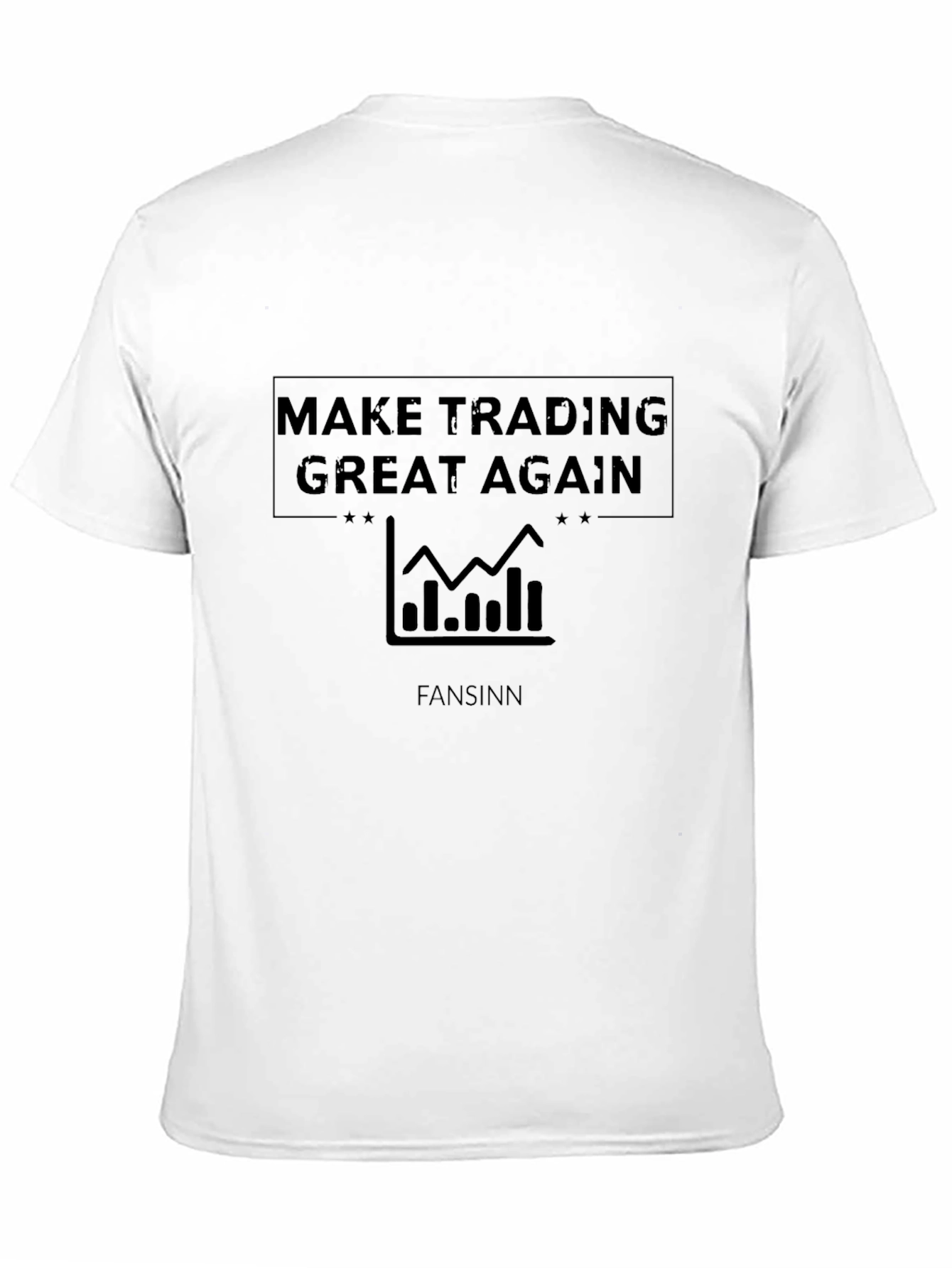 Make Trading Great Again Black Graphic Tee