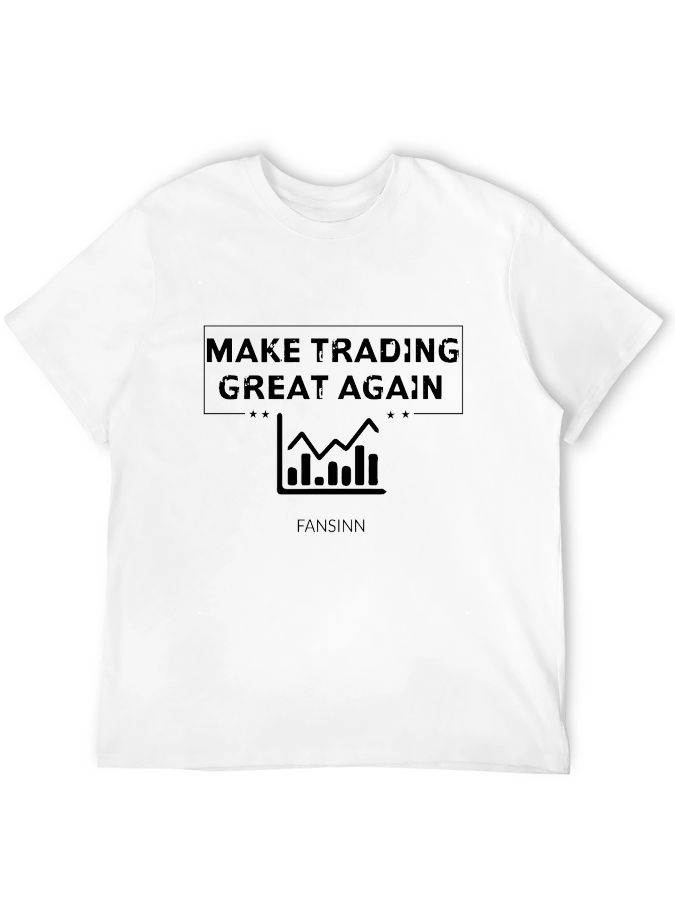 Make Trading Great Again Black Graphic Tee